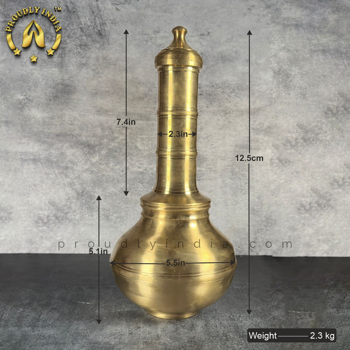 Bronze Puttu Kutti Steamer / Maker