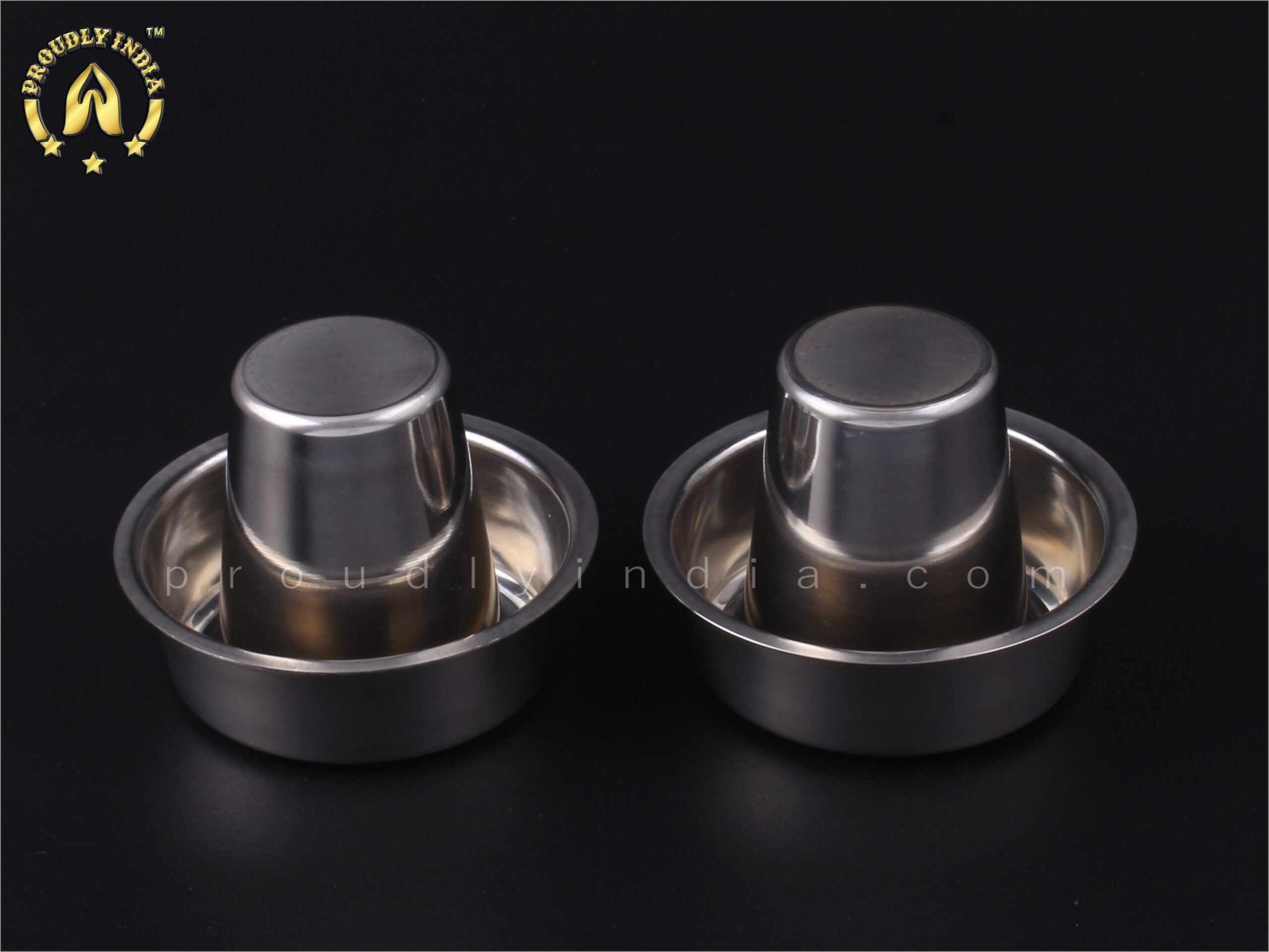 Stainless Steel Dabara Set of 2