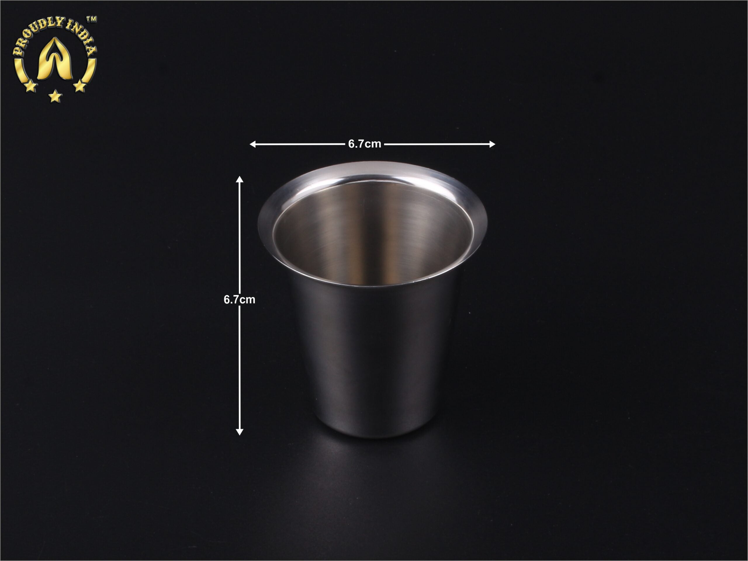 Stainless Steel Dabara Set of 2