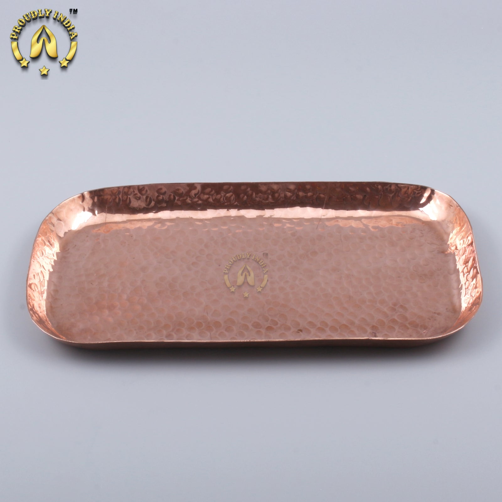 Copper Rectangular Tray For Tumbler