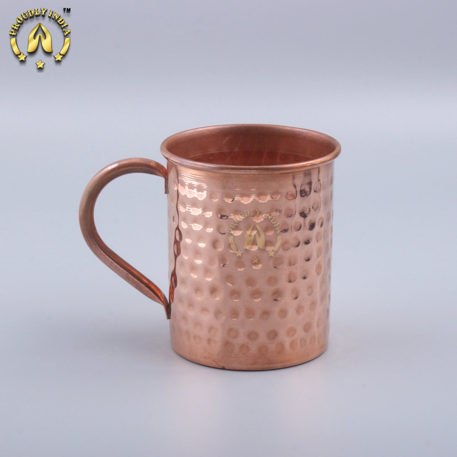 Set of 2 Pure Copper Beer Mug 450 ml