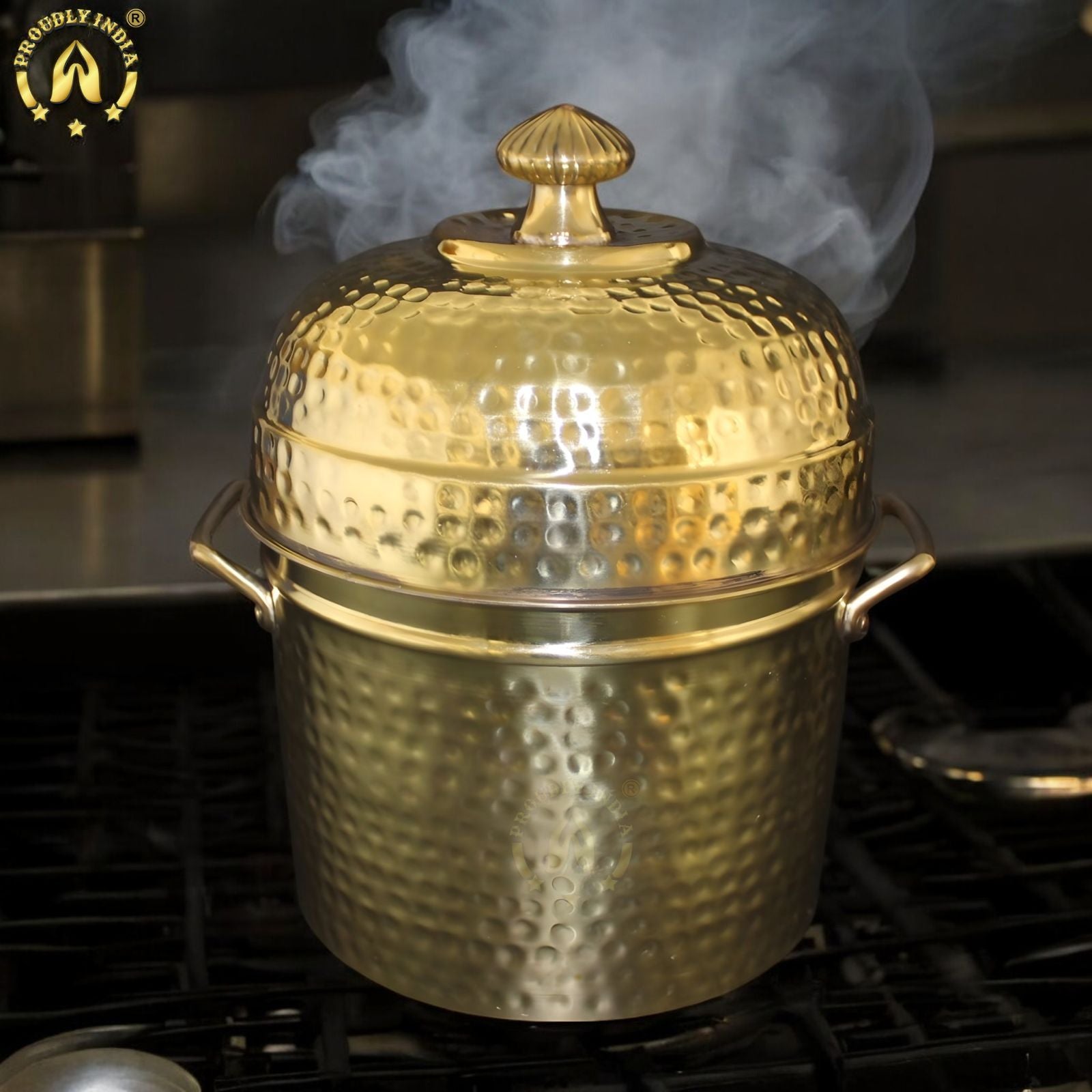 Modern Brass Idli Steamer