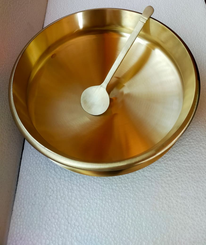 14 Inch Bronze Urli