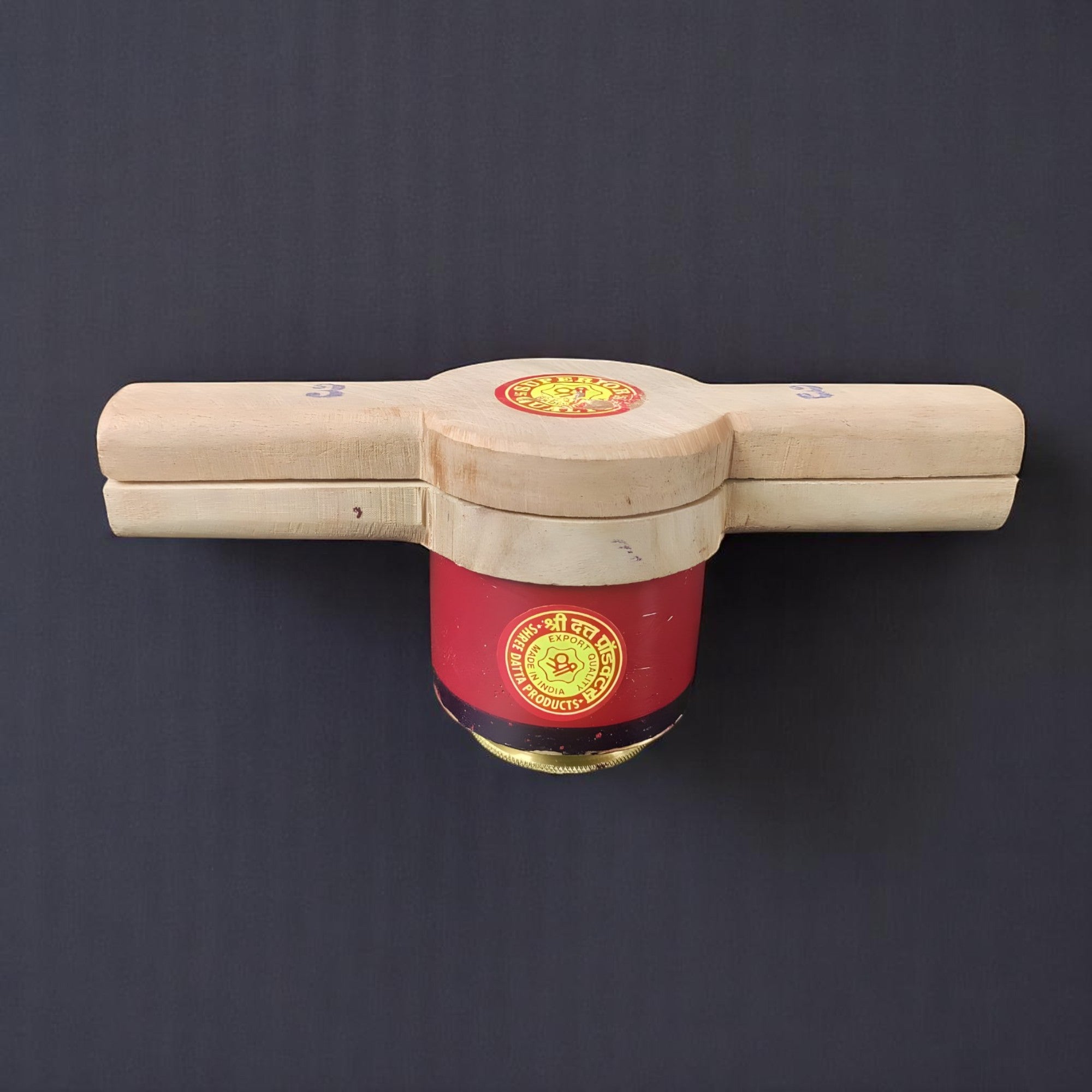 Wooden Idiyappam Press with Brass Jali