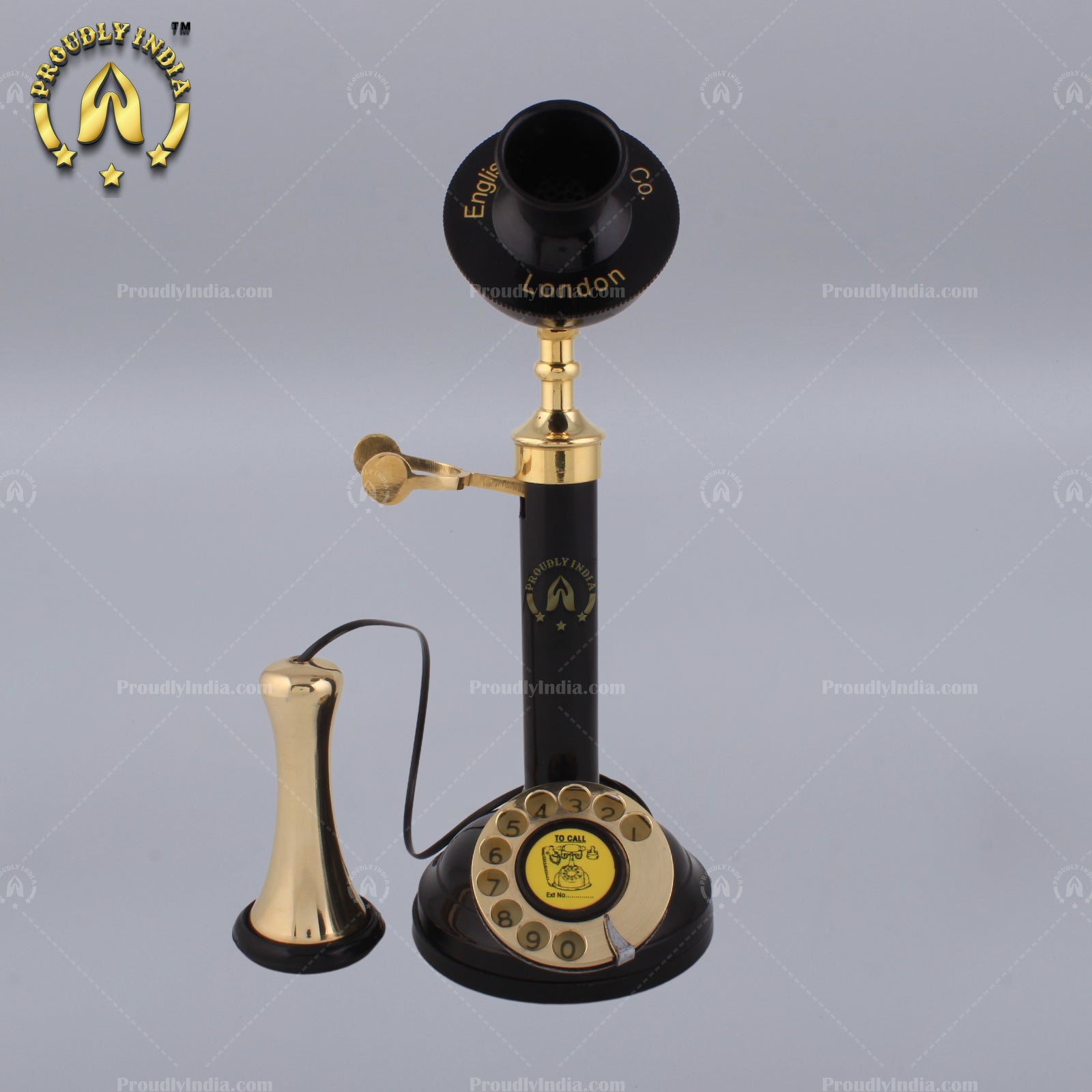Backelite Old Roatary Dial Antique Telephone