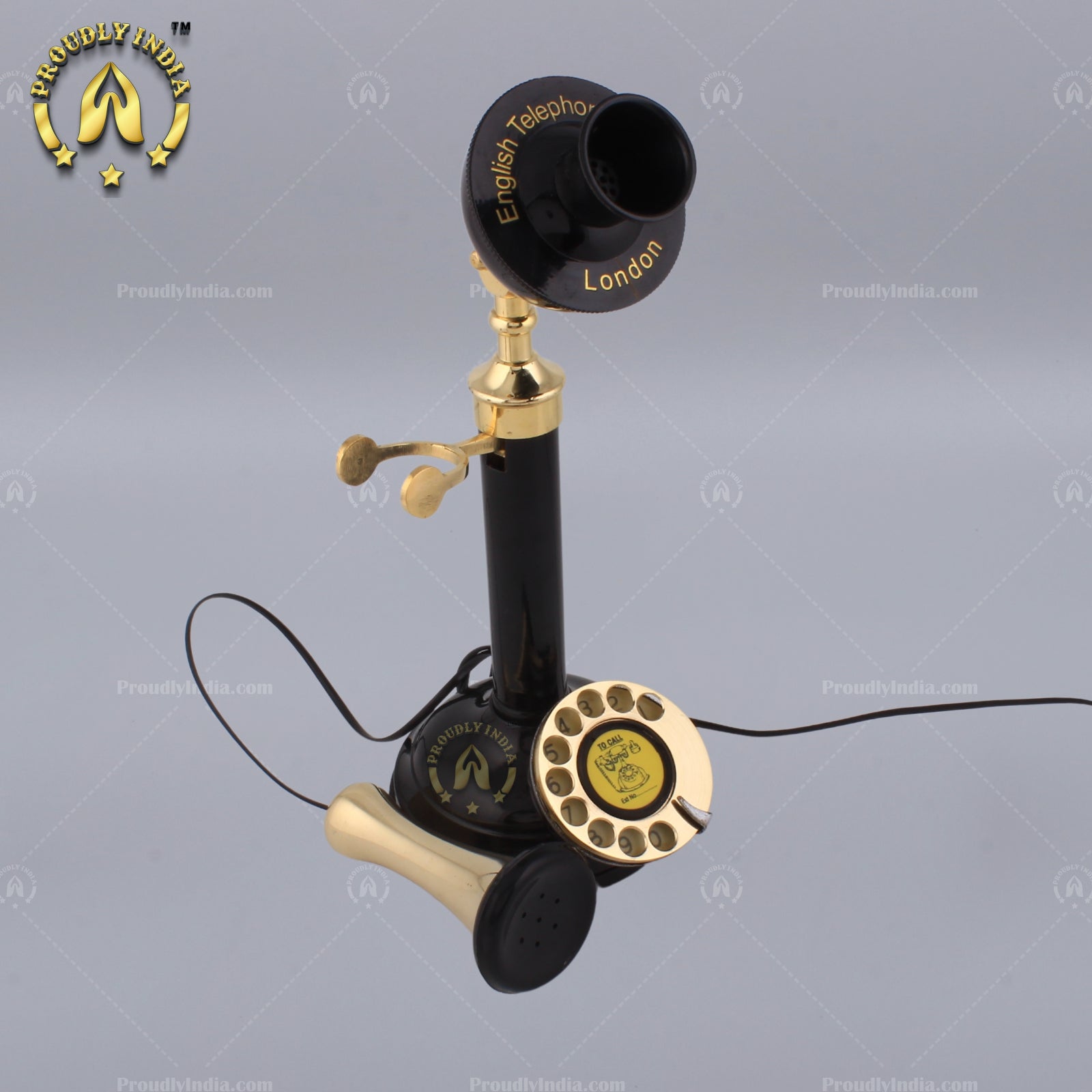 Backelite Old Roatary Dial Antique Telephone