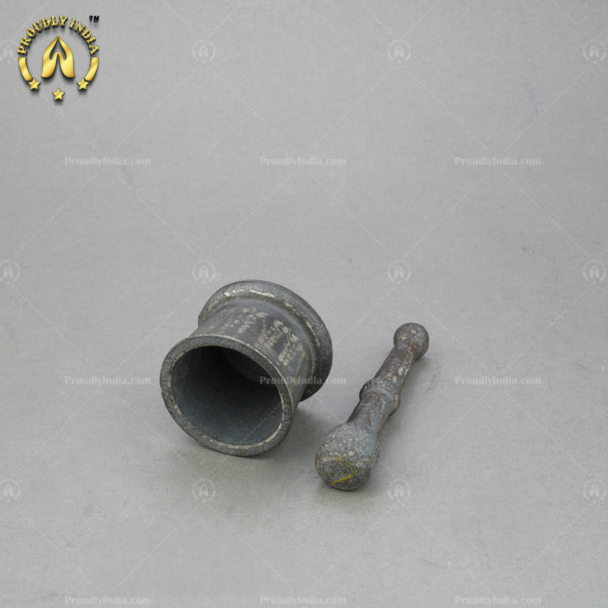 Small Iron Mortar and Pestle