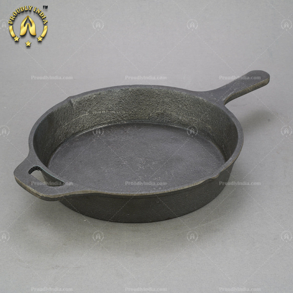 Iron Skillet with Single Handle