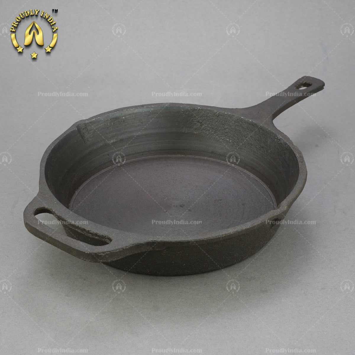 Iron Skillet with Single Handle