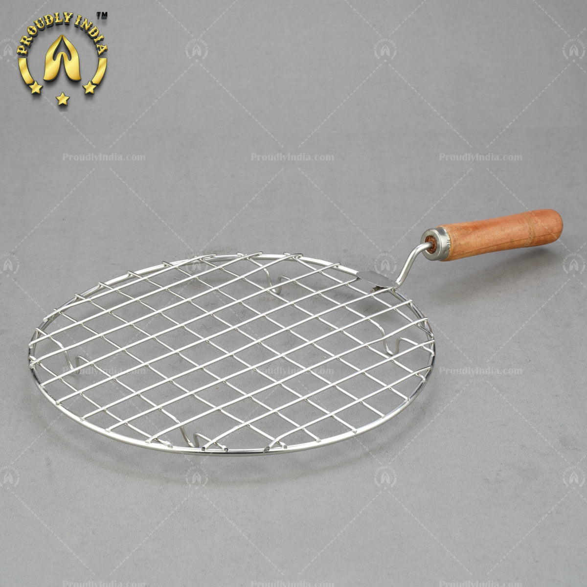 Stainless Steel Round Roti Grill Roaster