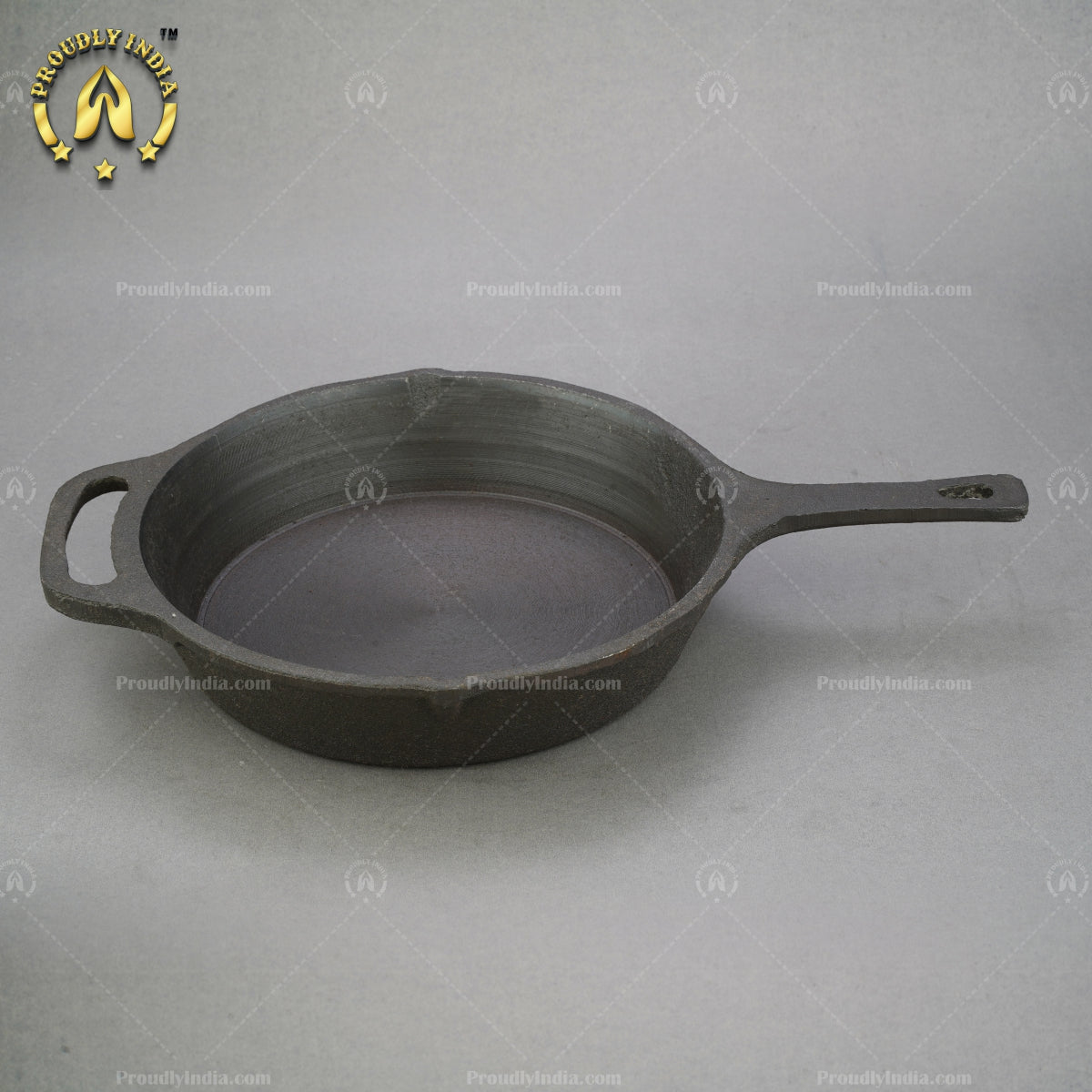Iron Skillet with Single Handle