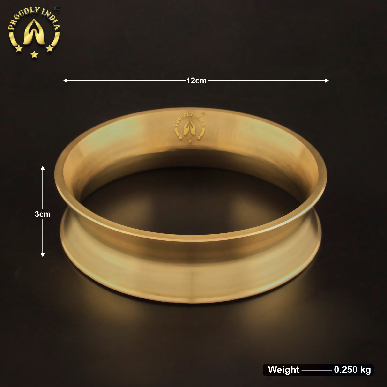 Brass Pirimanai Round Vessel Stand