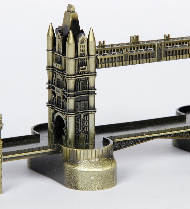 Bronze Iron London Souvenir Tower Bridge Showpiece