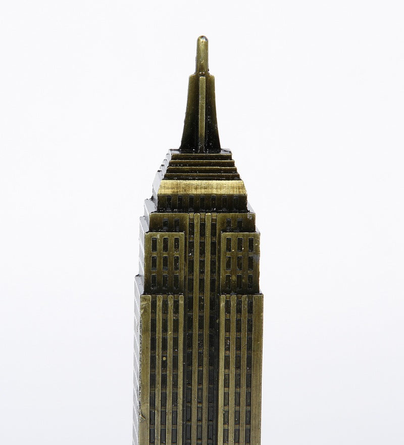 Bronze Iron Souvenir Empire State Building Miniature