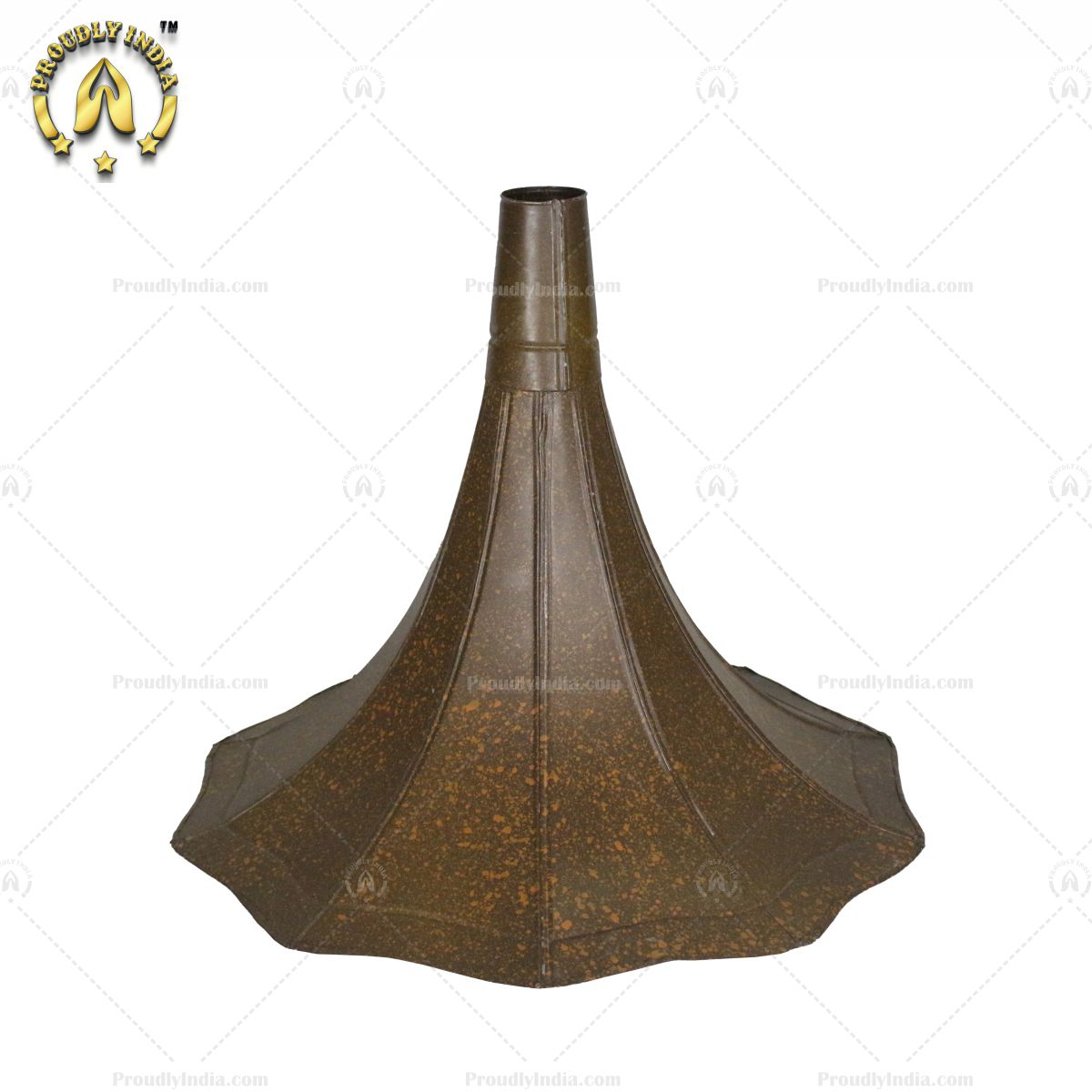 Wooden Finish Painted Gramophone Horn