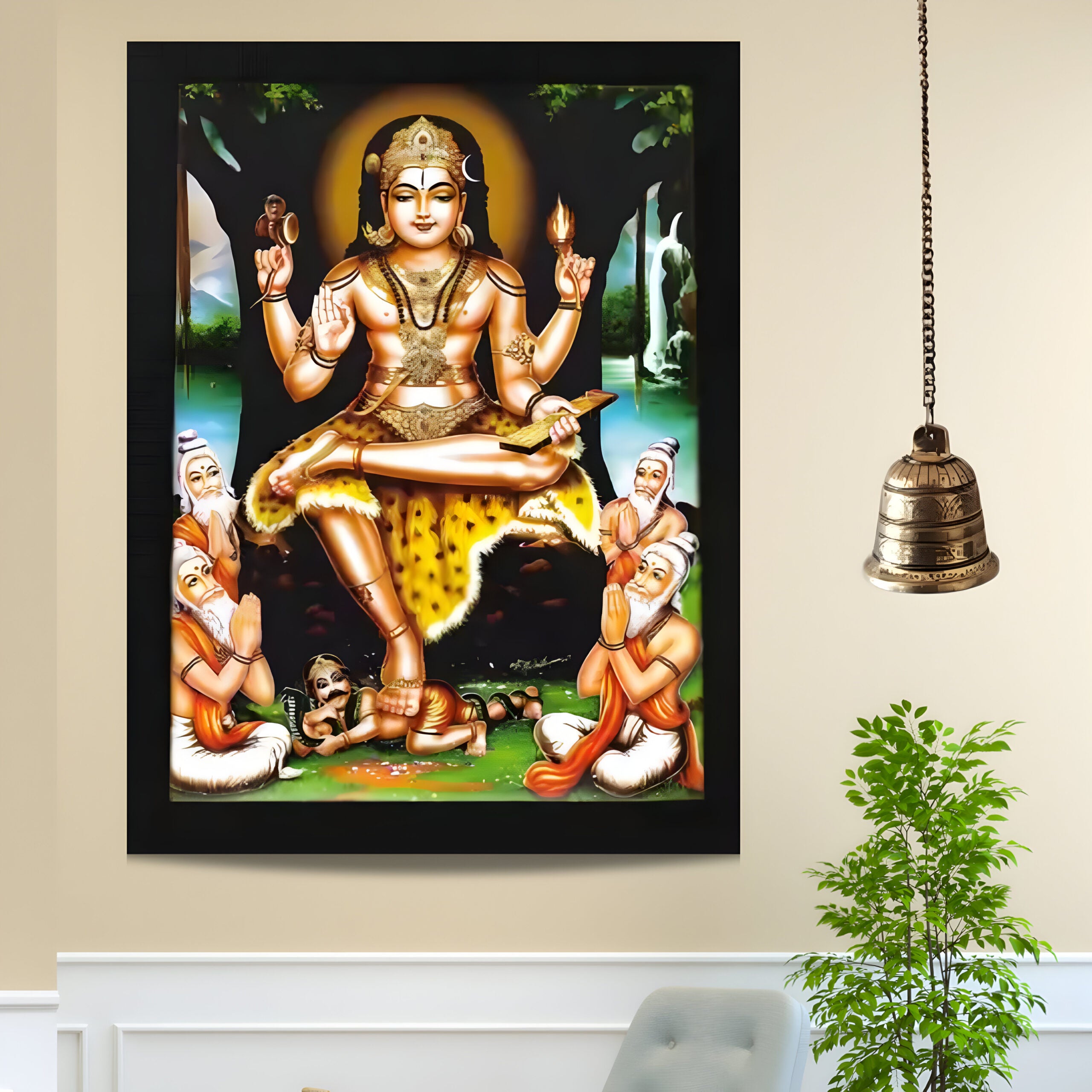 Sri Dakshinamurthy Religious Frame