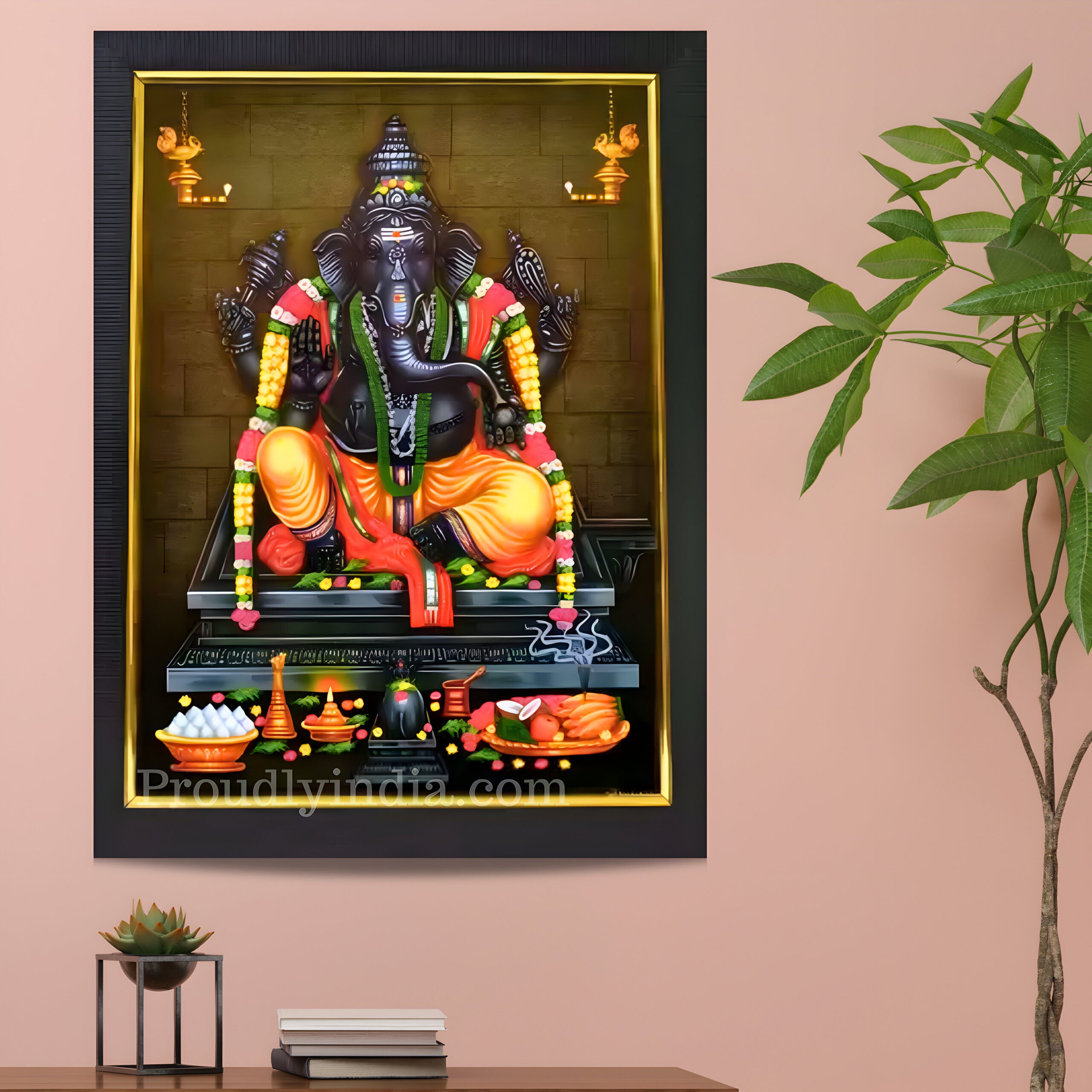 Ganesha Religious Frame