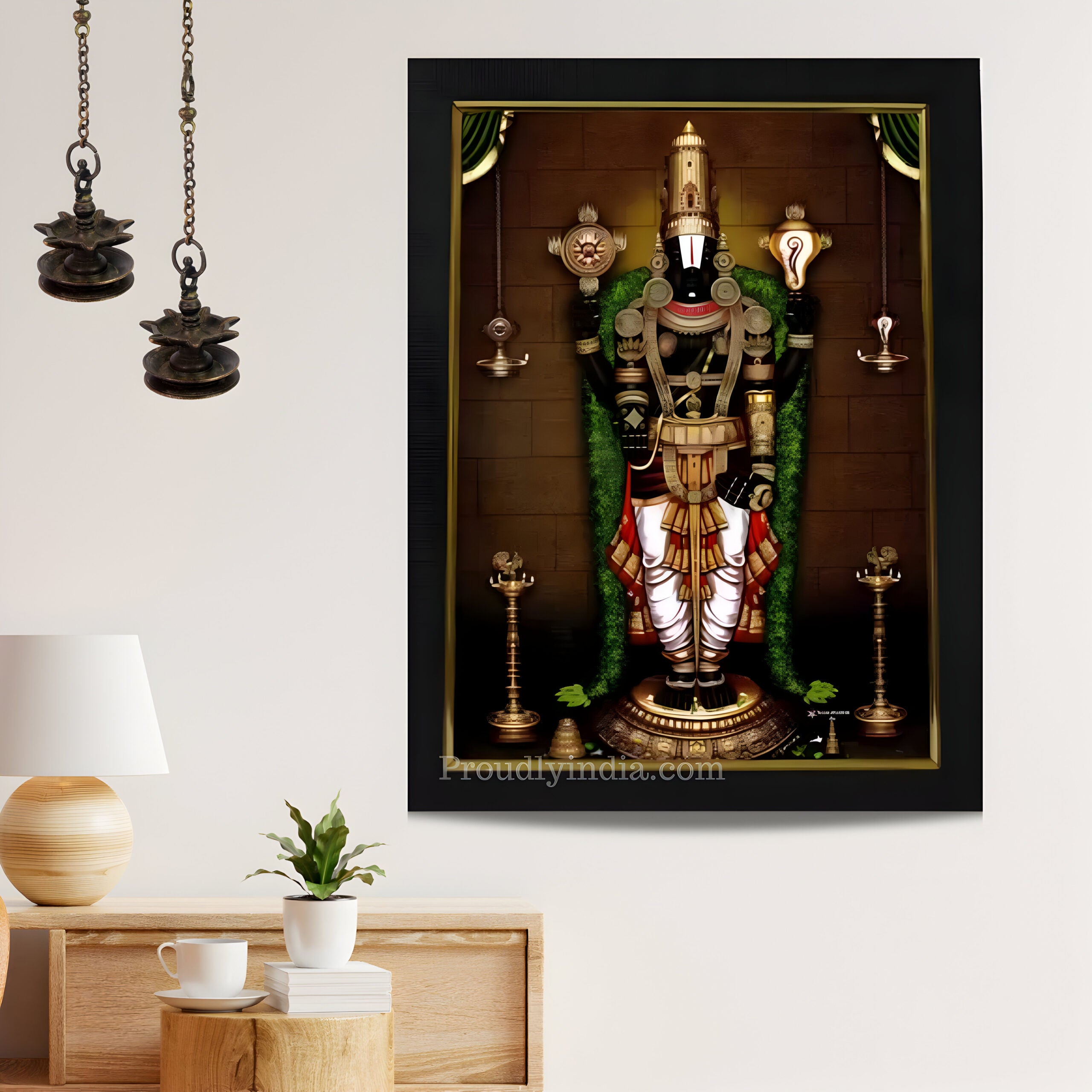 Tirupati Balaji Religious Frame