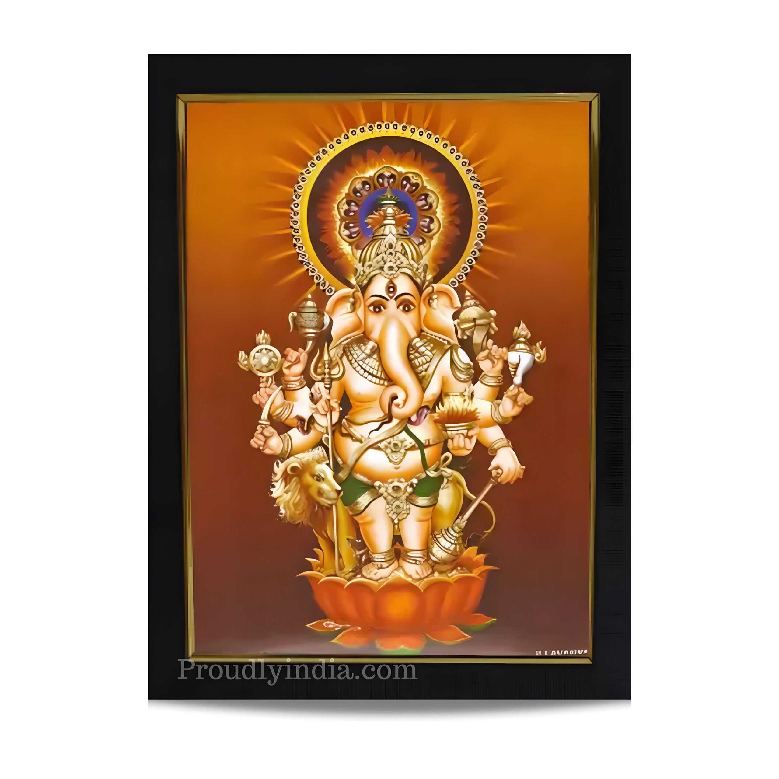 Subha Drishti Ganapathy Religious Frame