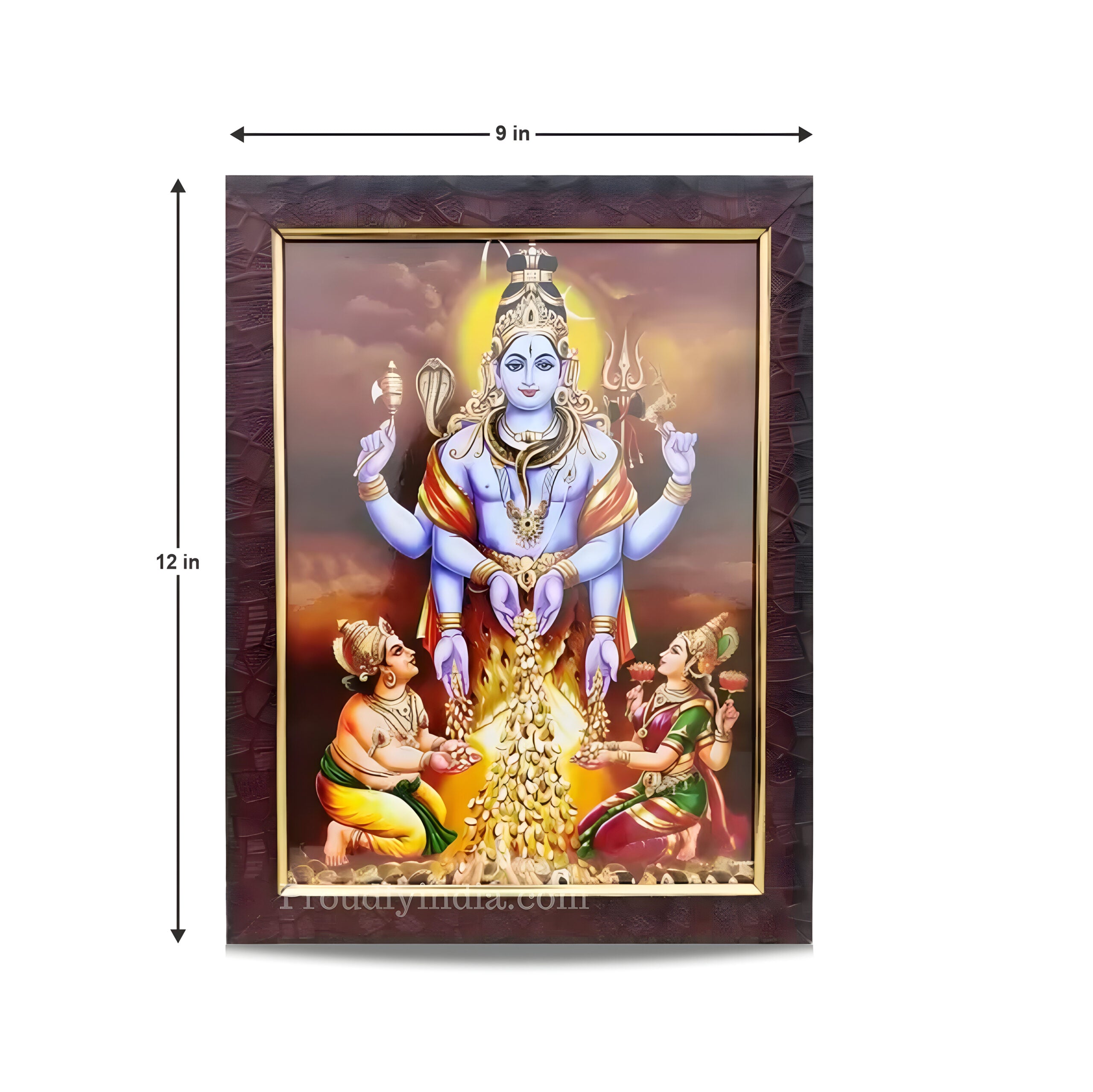 Swarnakarshana Bhairava Photo Frame