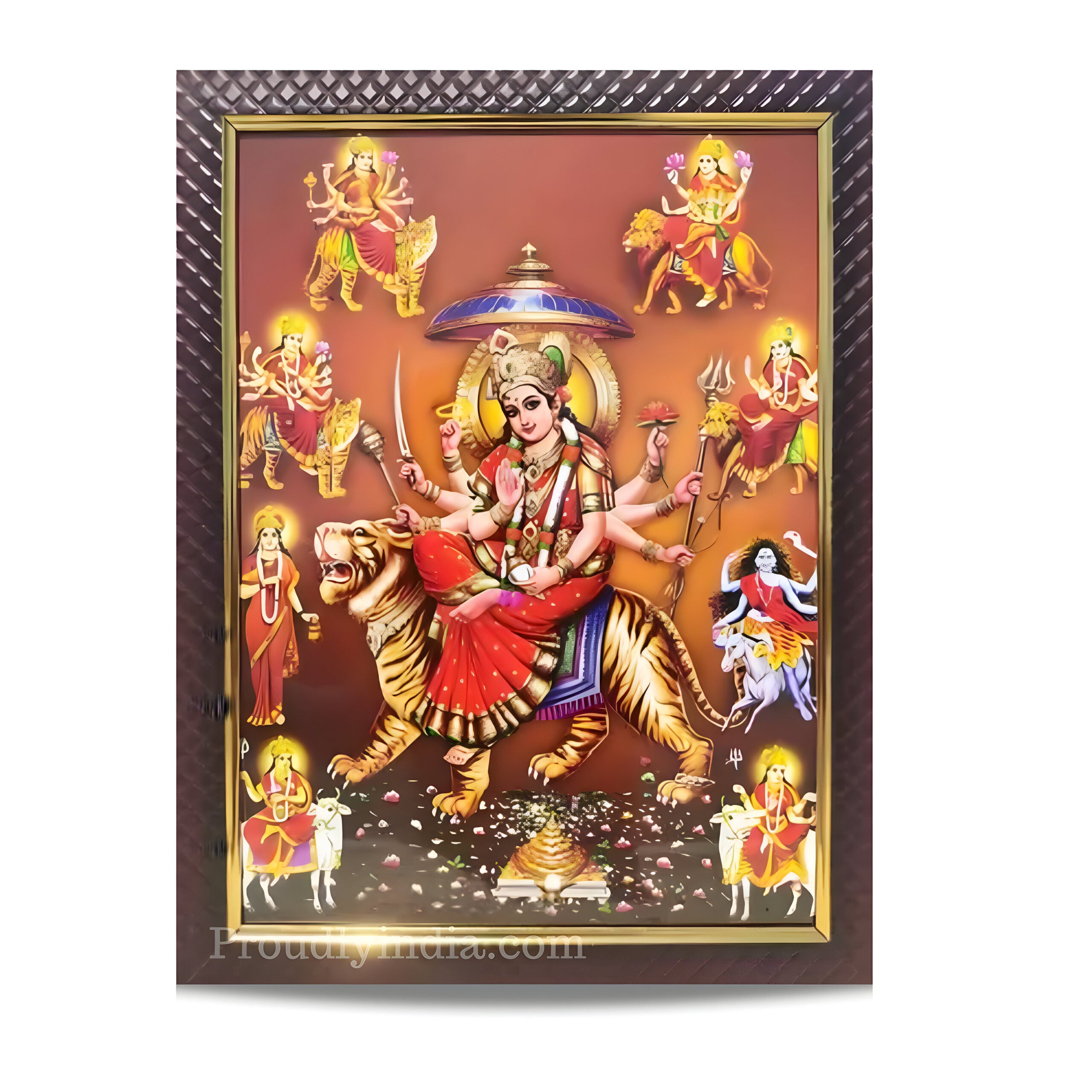 Durga Maa Religious Frame