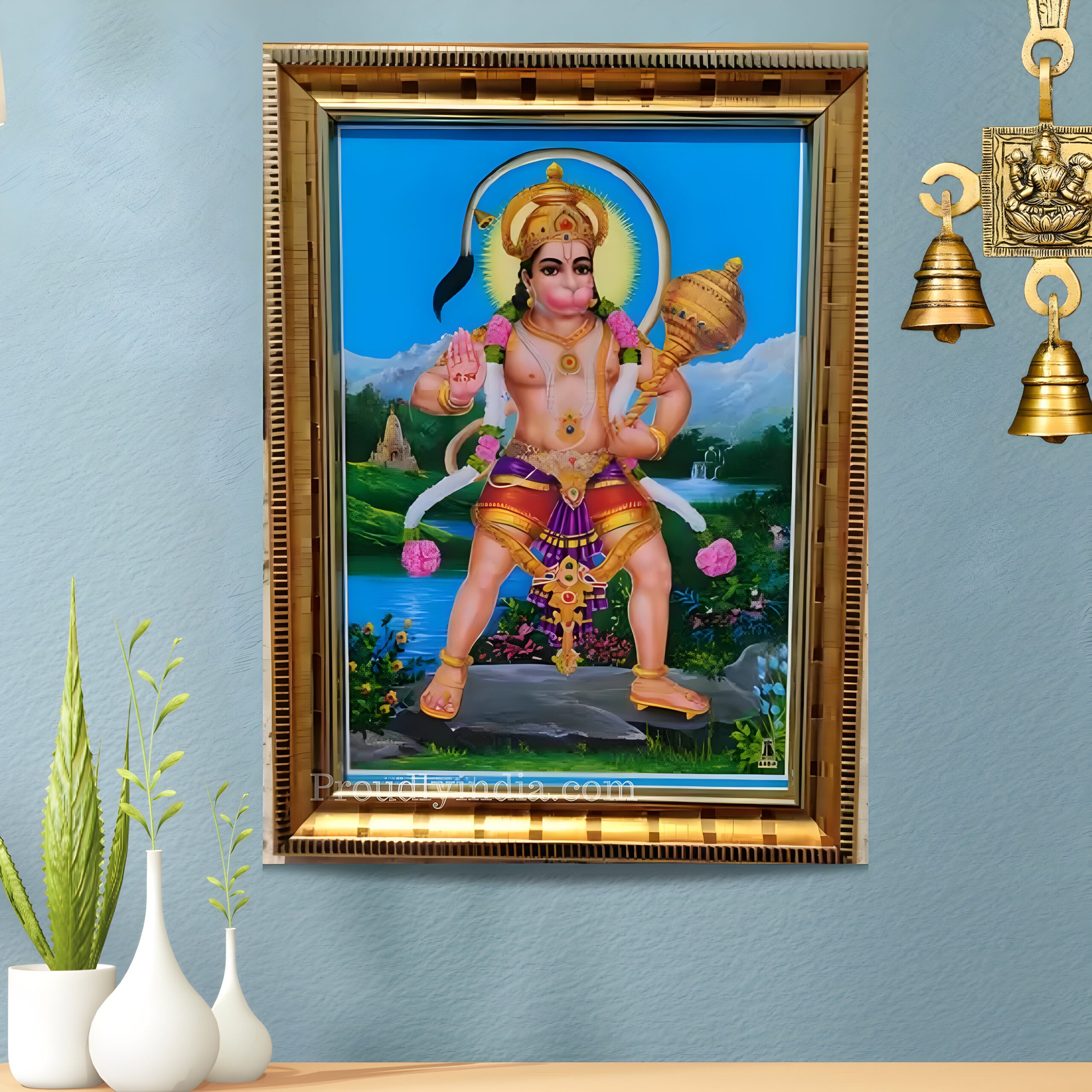 Hanuman ji Religious Frame