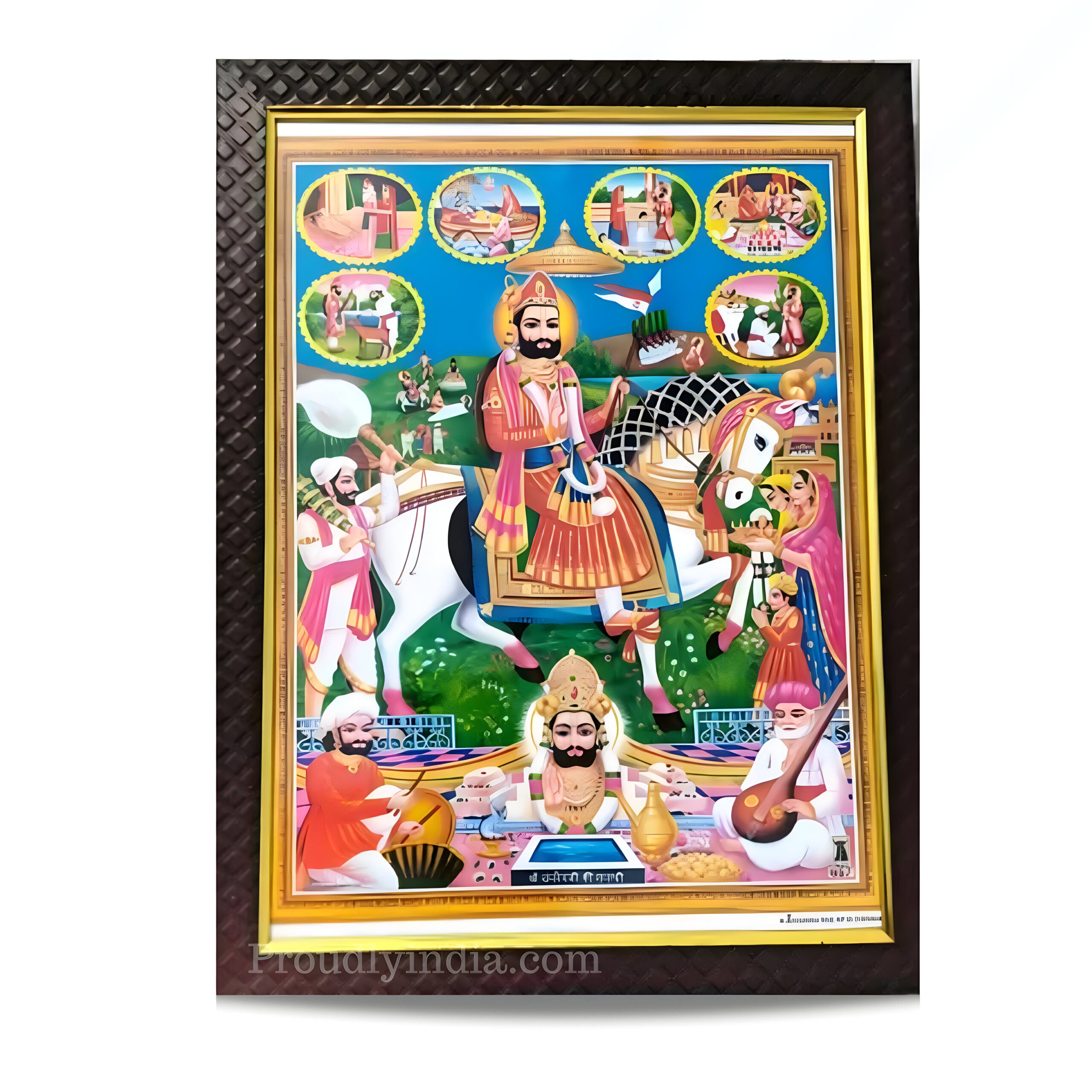 Khatu shyam ji Baba Ramdev ji Religious Frame