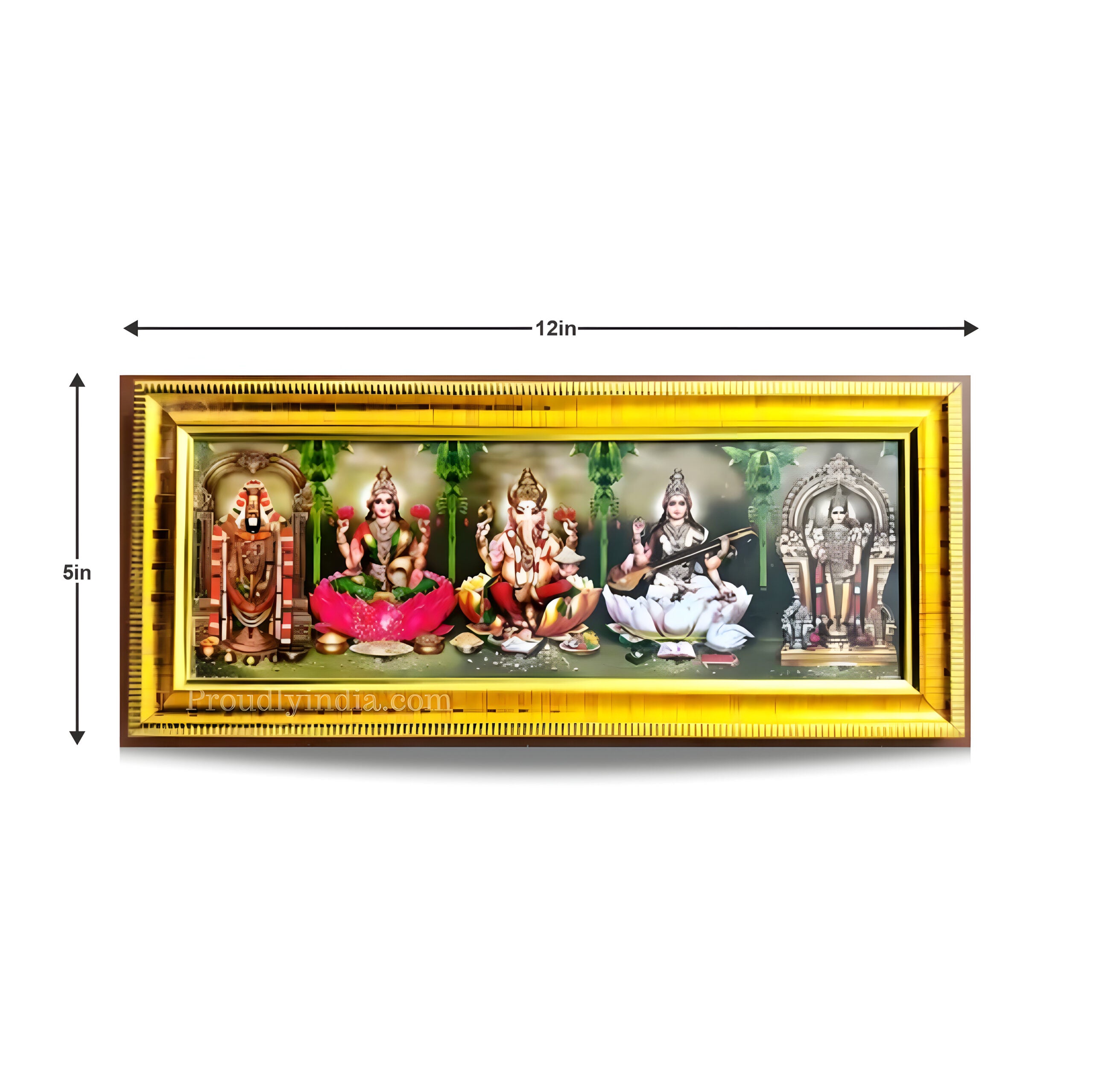 Hindu god and goddess Religious Frame