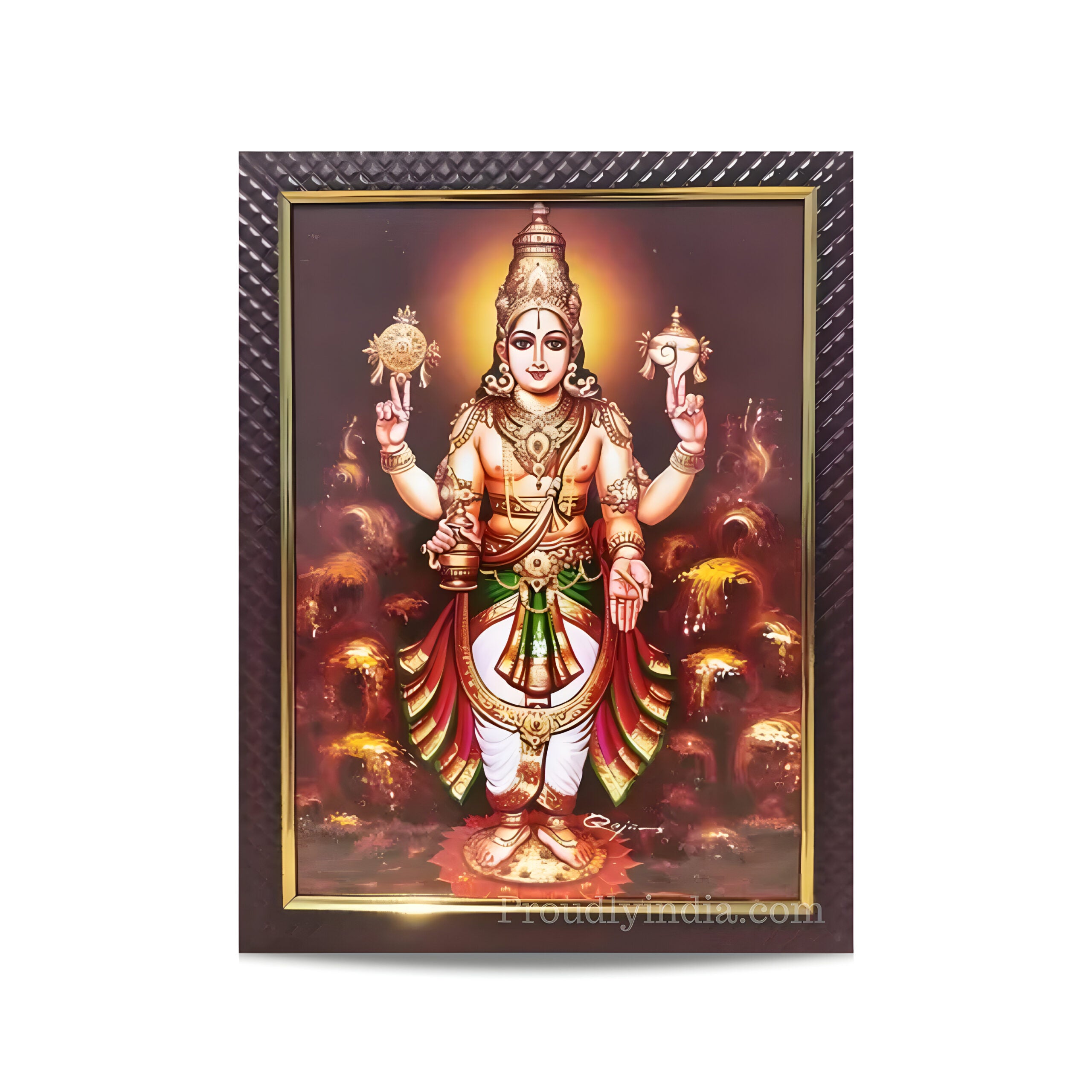Dhanvantari God Religious Frame