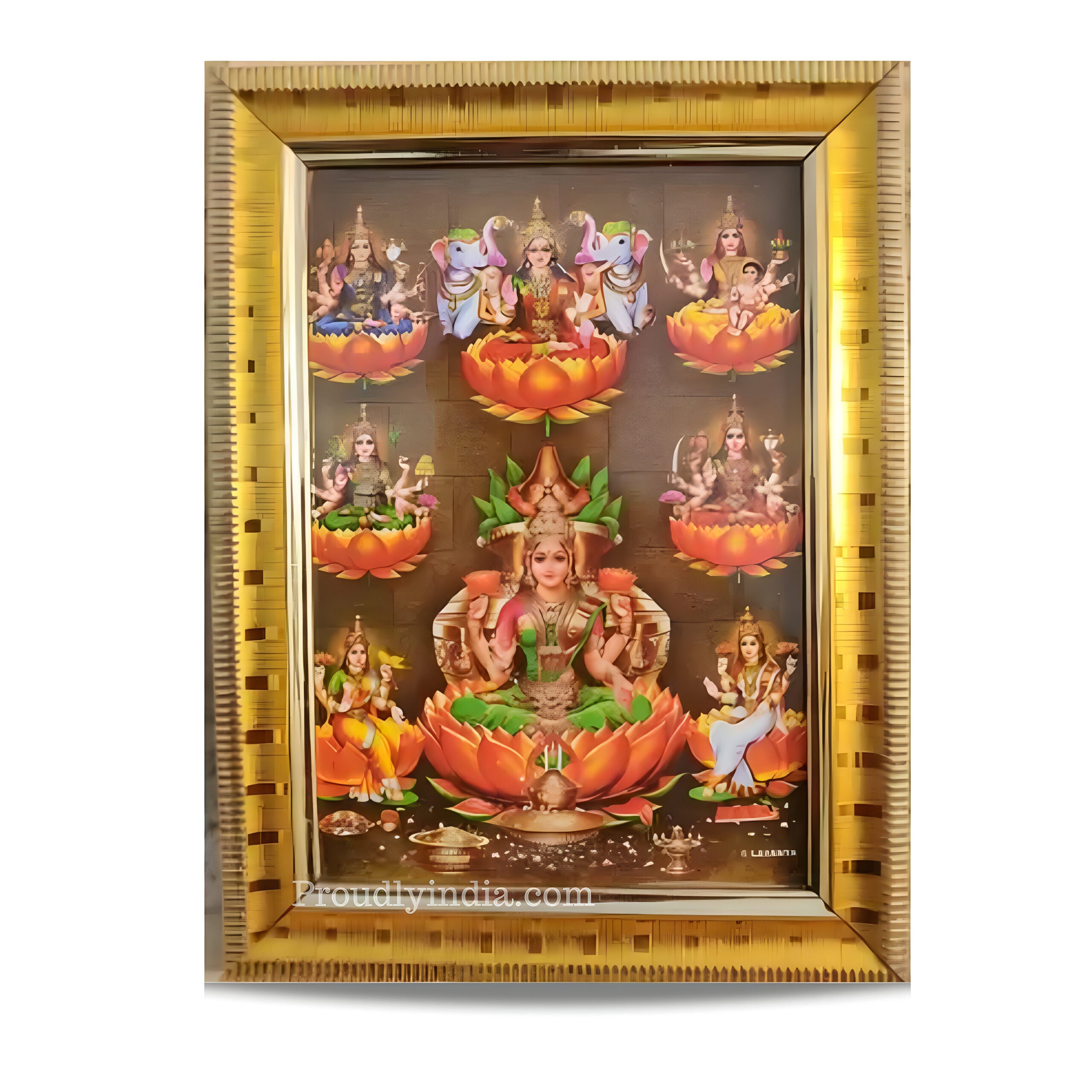 Ashtalakshmi Religious Frame