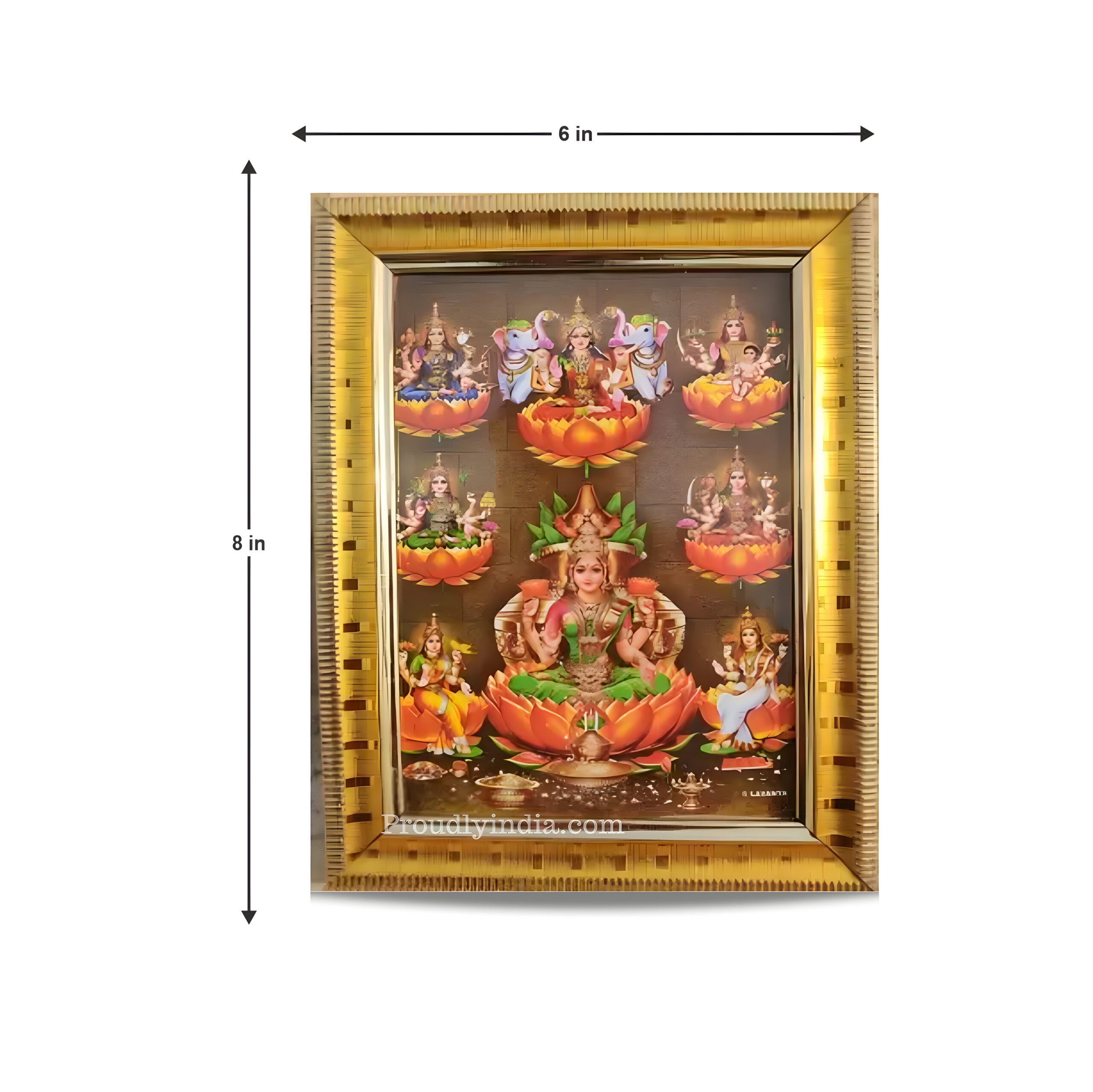 Ashtalakshmi Religious Frame