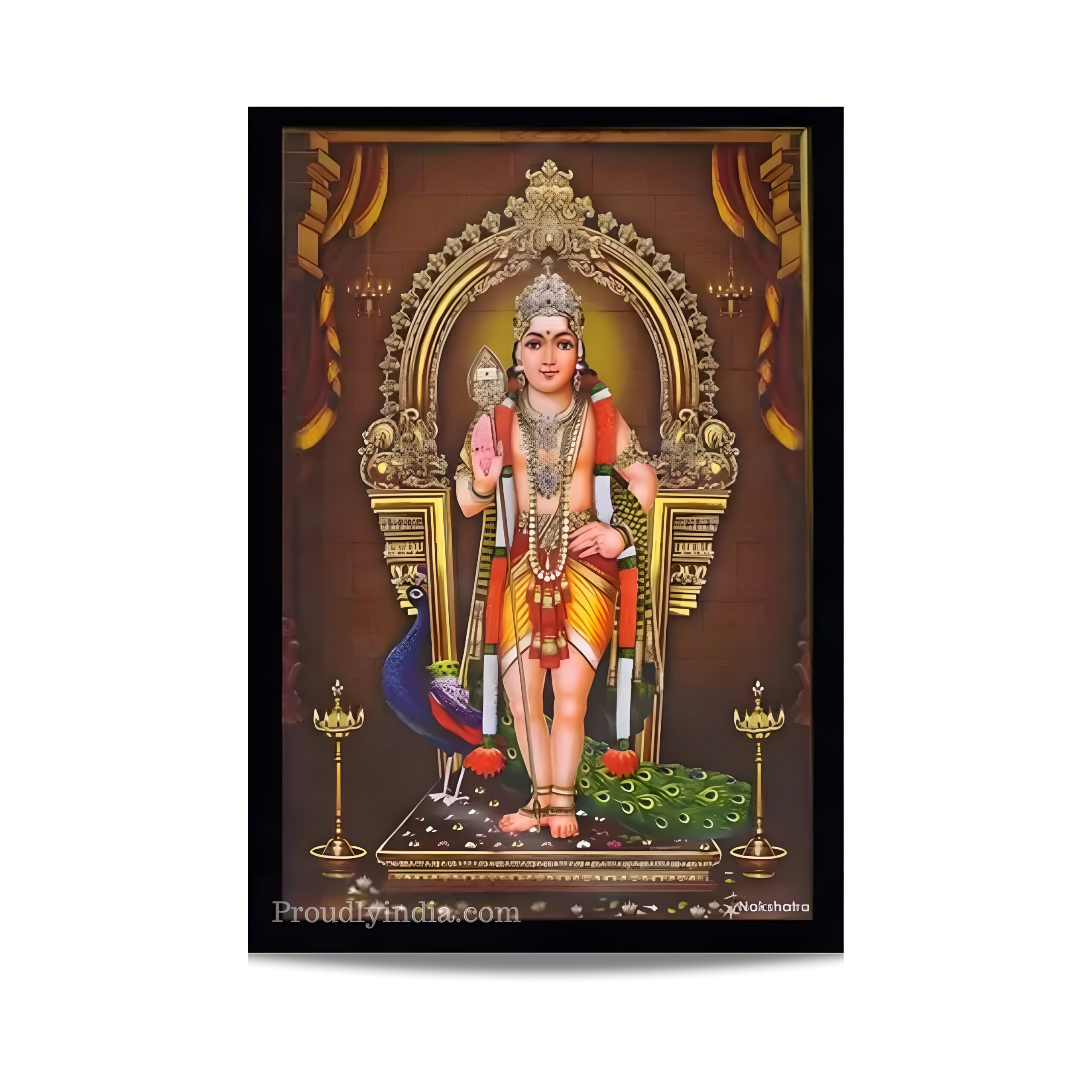 Karthikeya Swamy Religious Frame