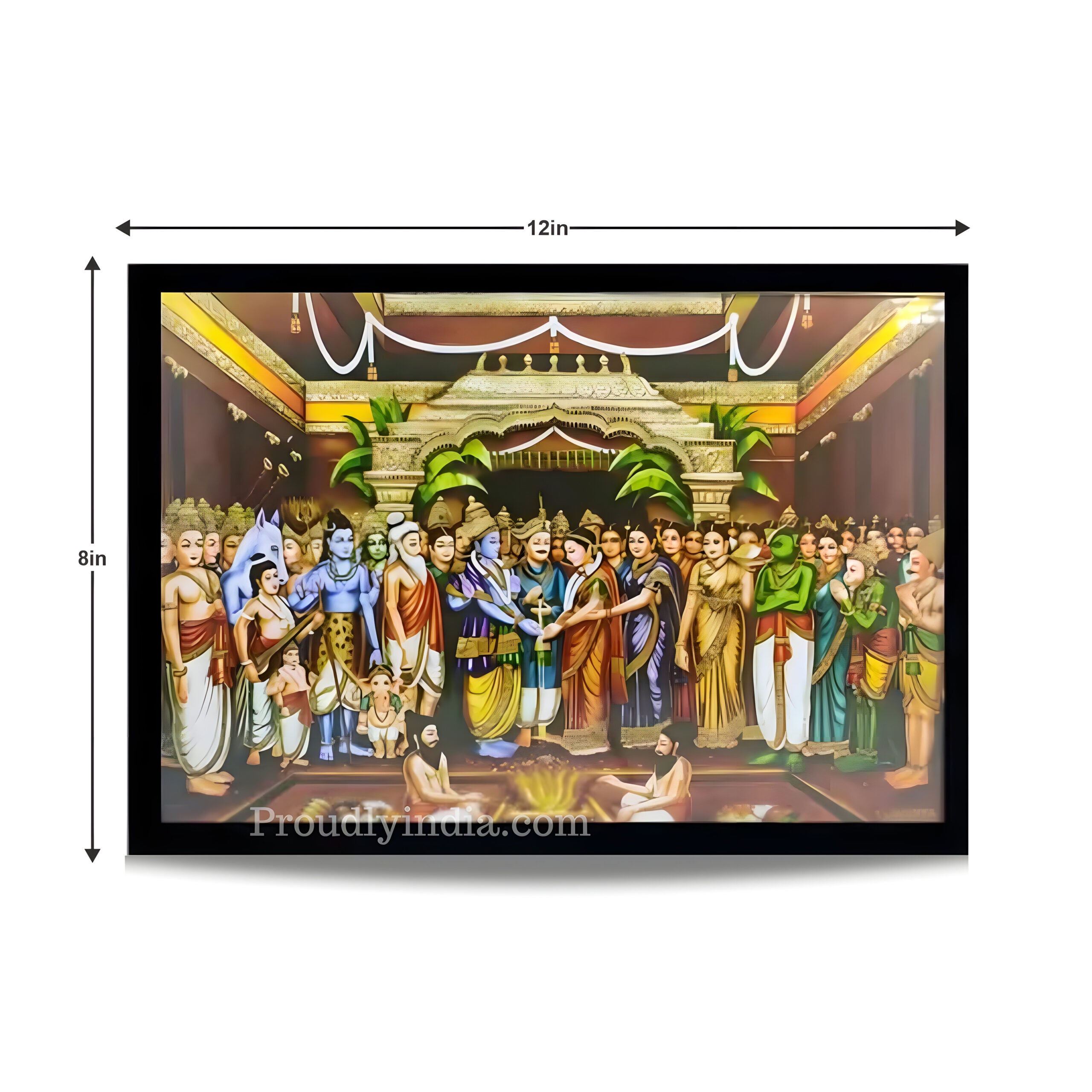 Tirupati balaji Kalyanam Religious Frame