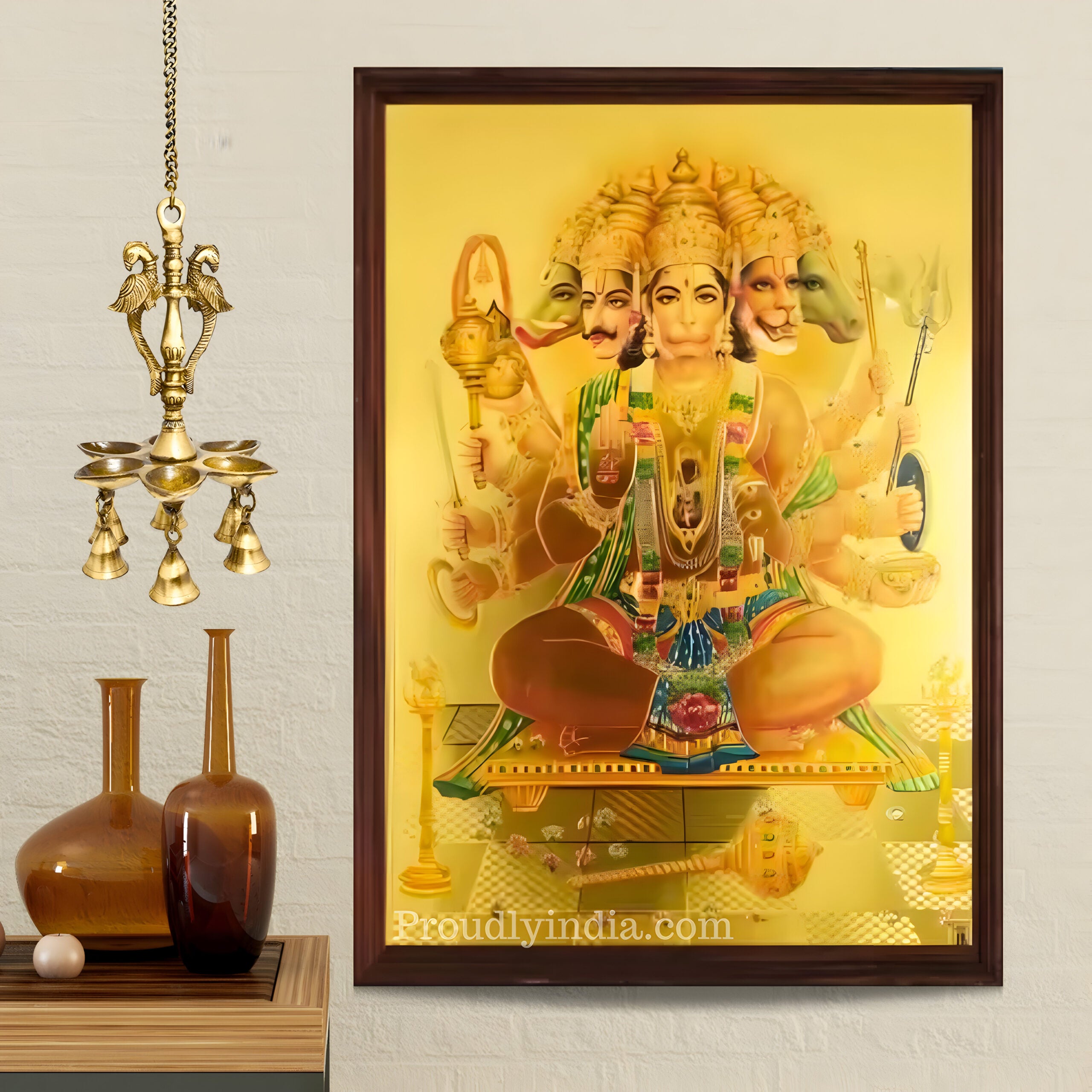 Hanuman Idol Photo Frame