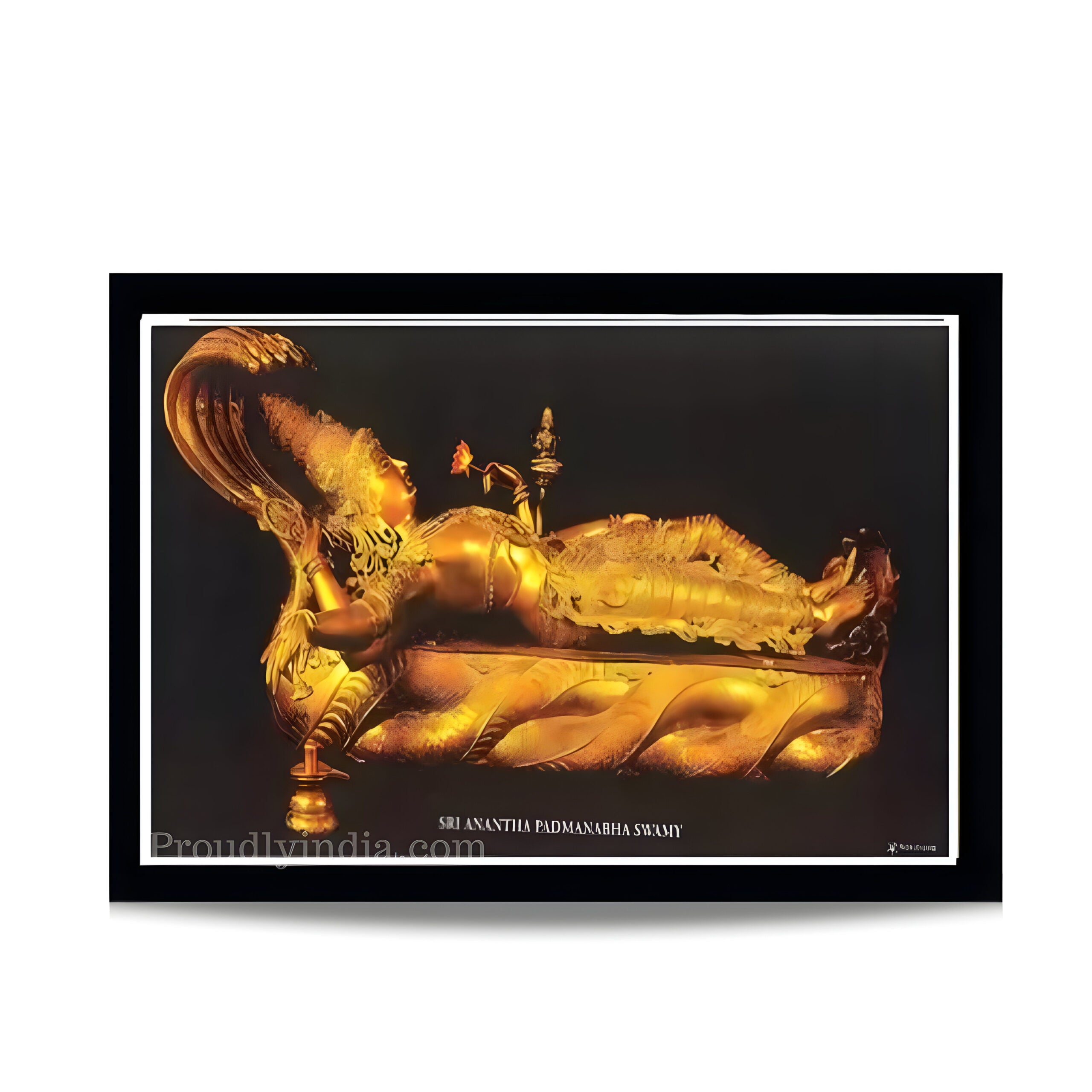 Padmanabha Swamy Idol Religious Frame