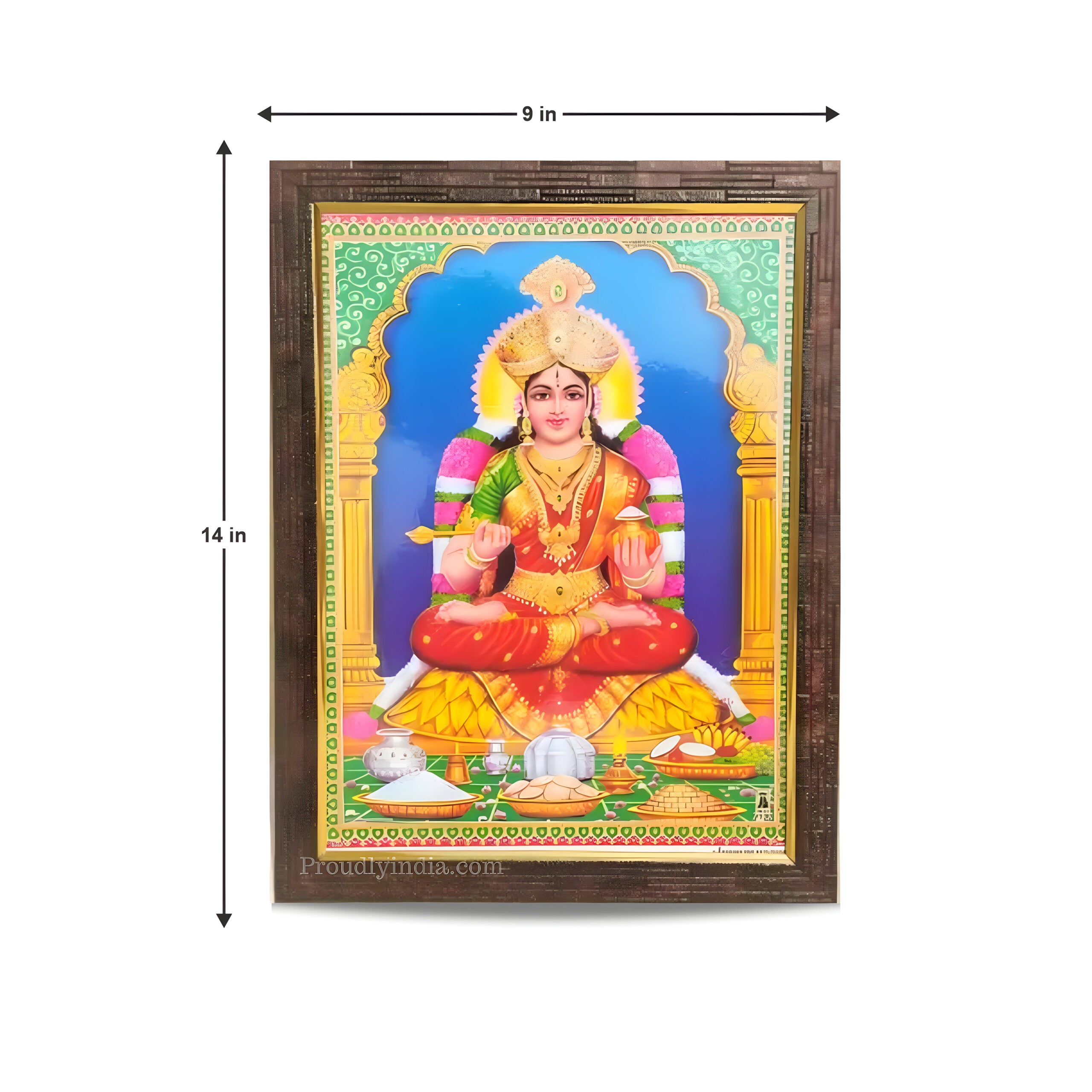 Annapurna devi Idol Religious Frame