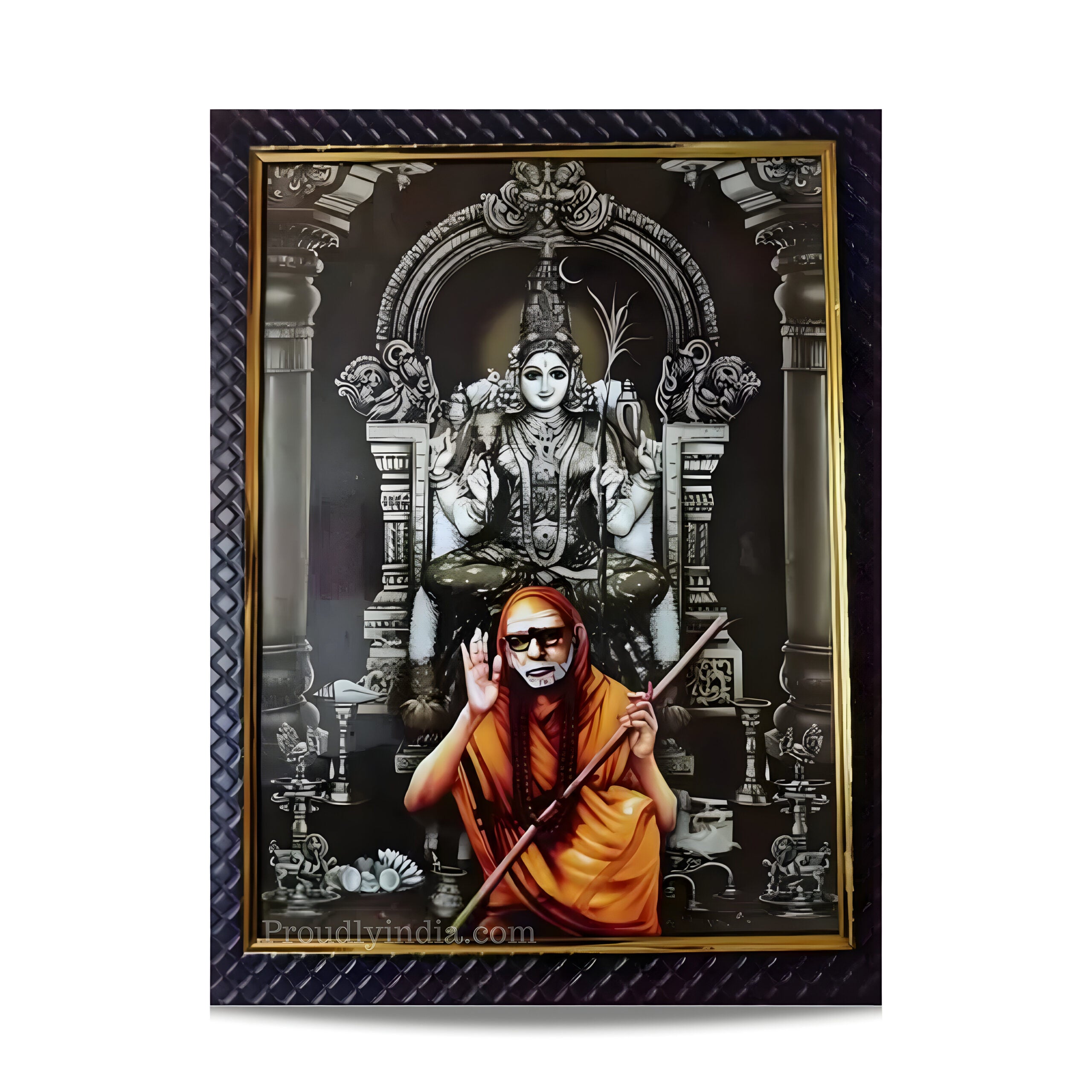 Kanchi Sri Sankaracharya Maha Periyava Religious Frame