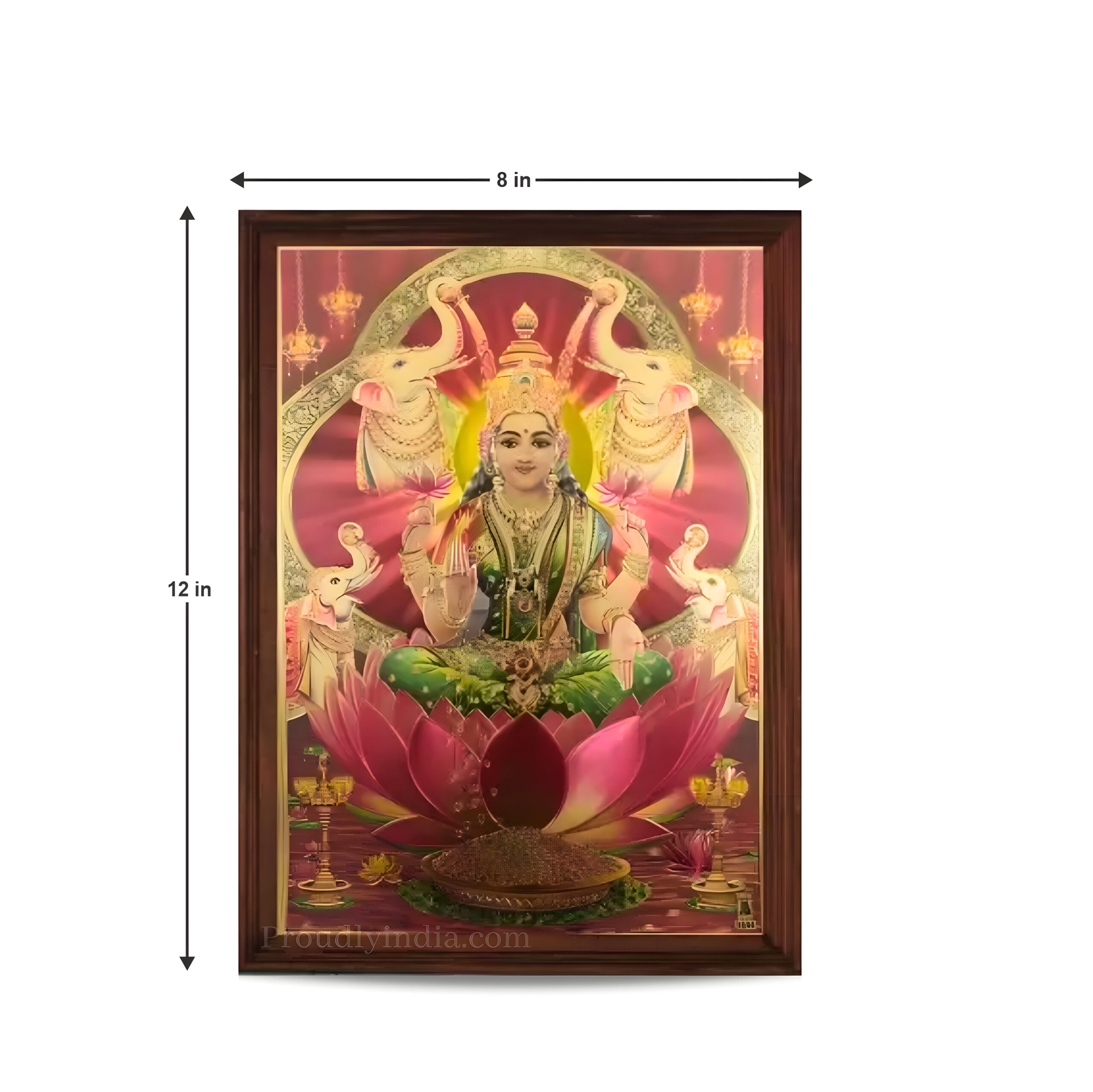 Lakshmi Religious God Frame