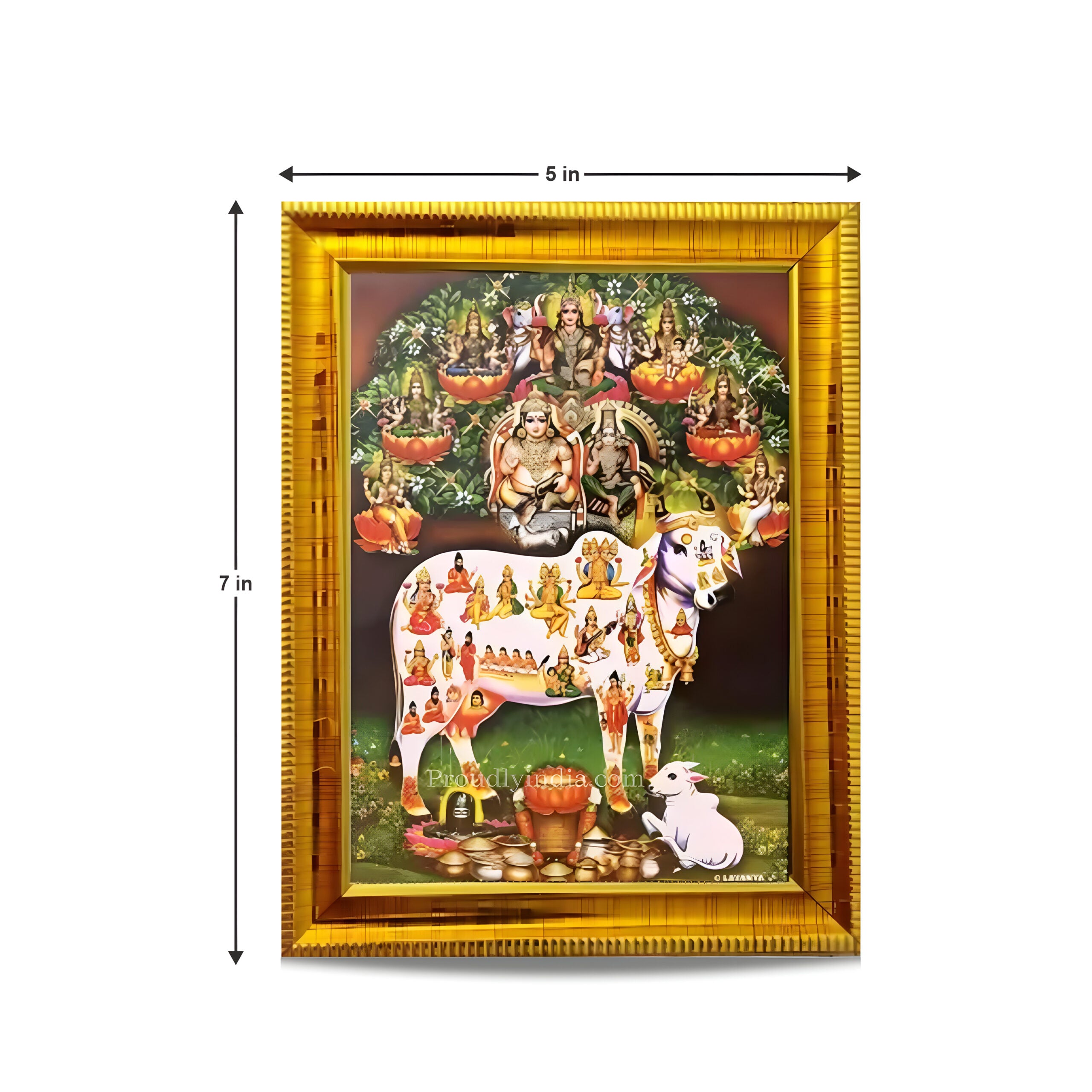 Small Kuberan Photo frame
