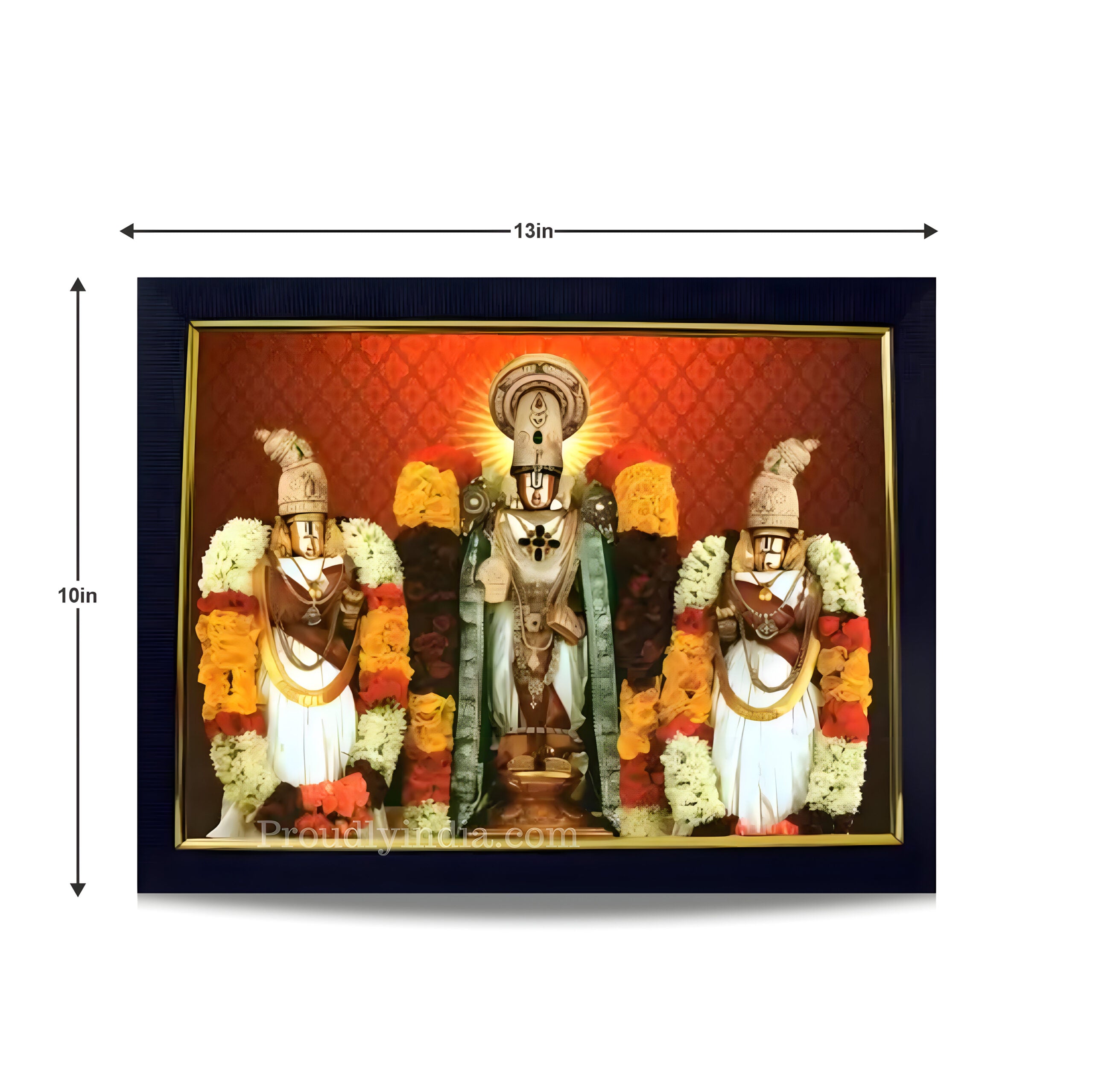 Tirupati Balaji Lakshmi God Photo Frame Religious Fra