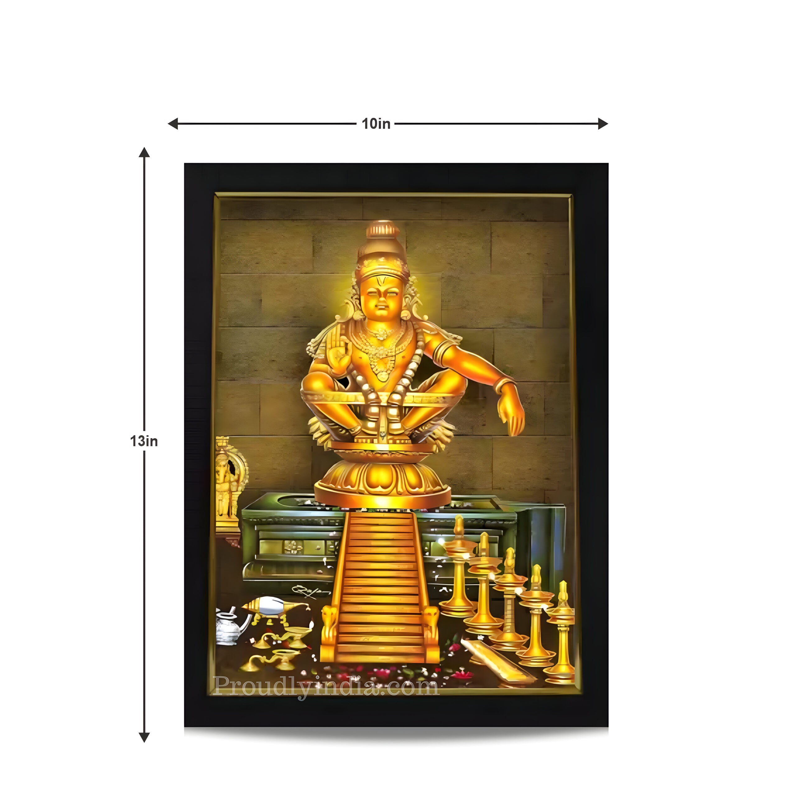 Ayyappa Swamy Religious Frame