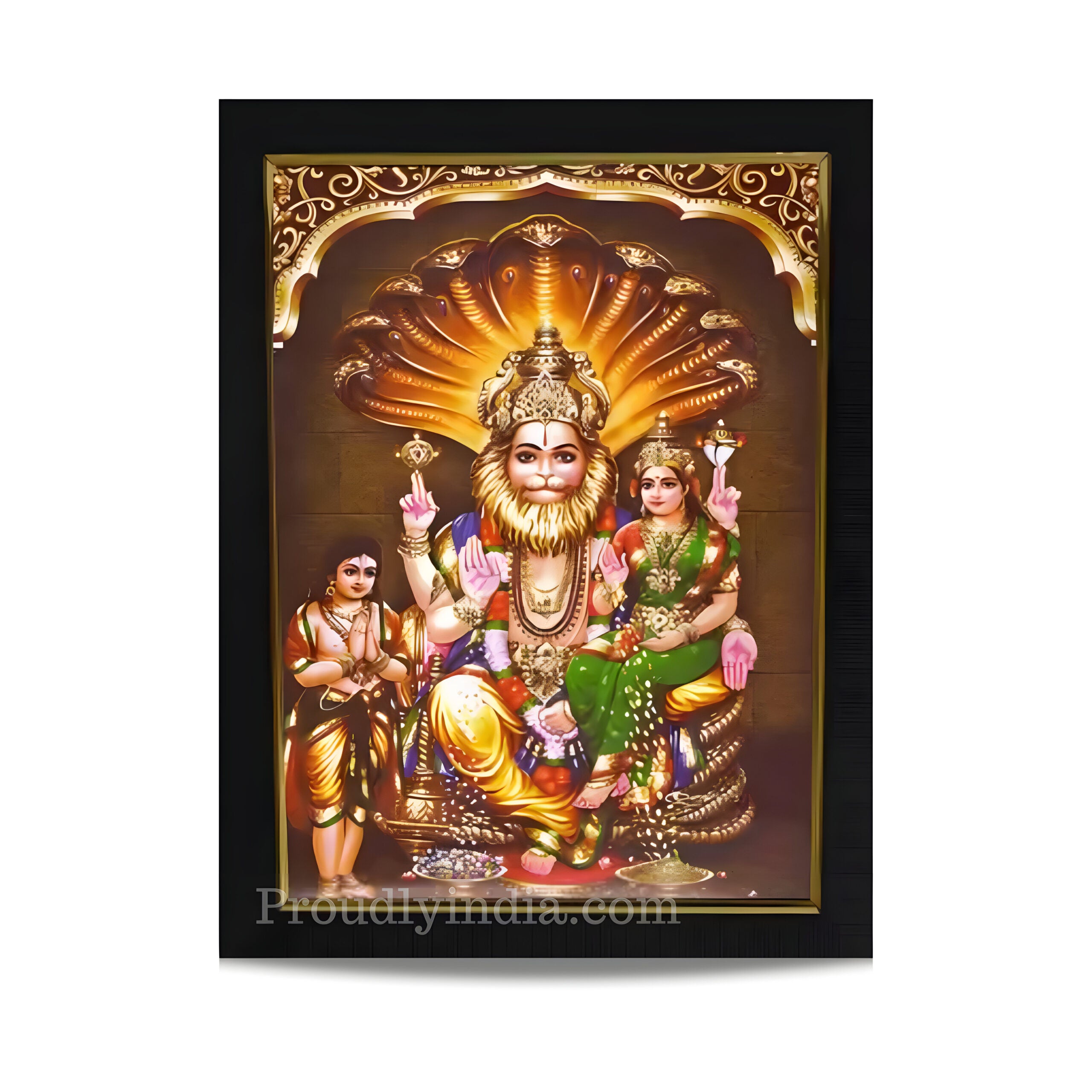 Lakshmi Narasimha Swamy Religious Frame