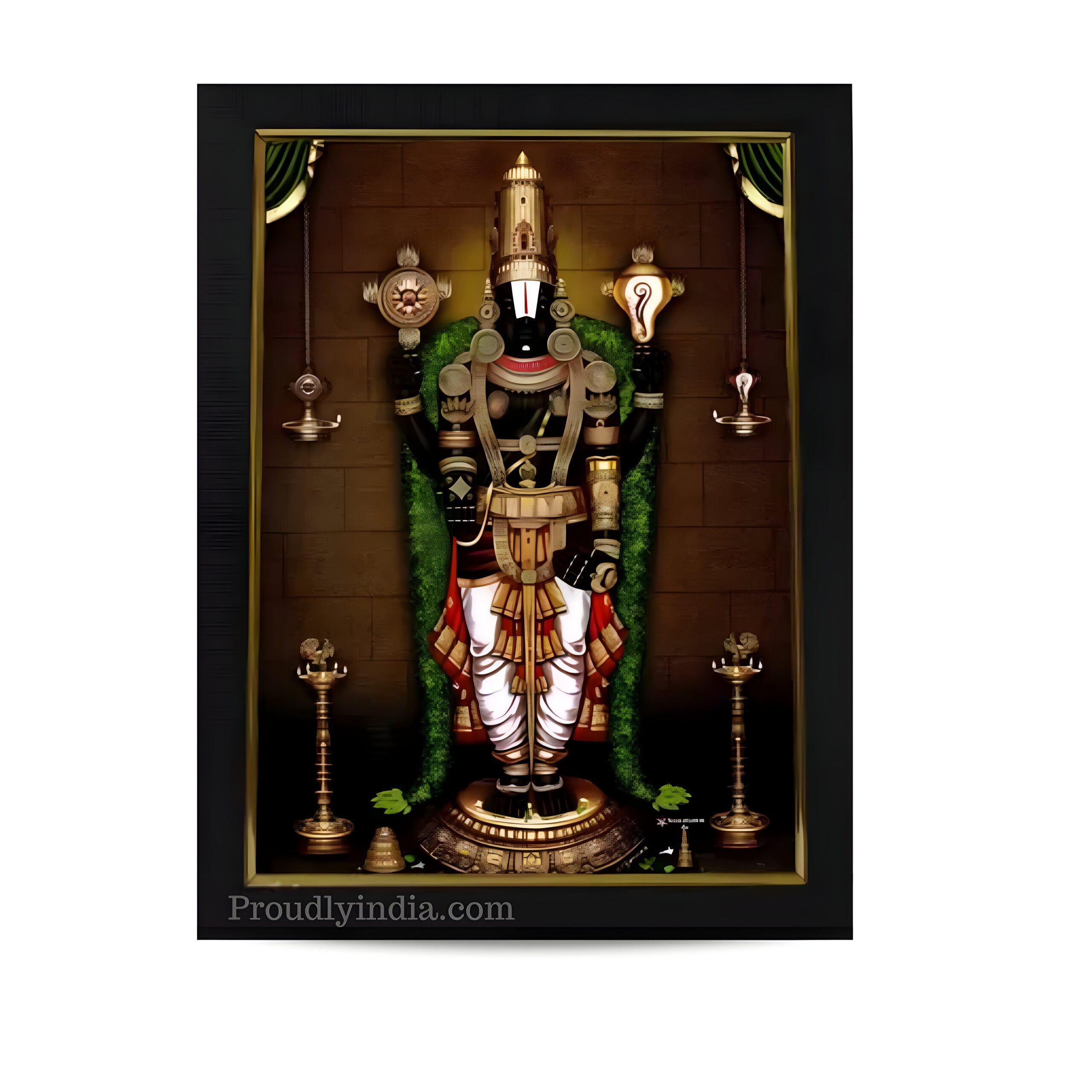 Tirupati Balaji Religious Frame