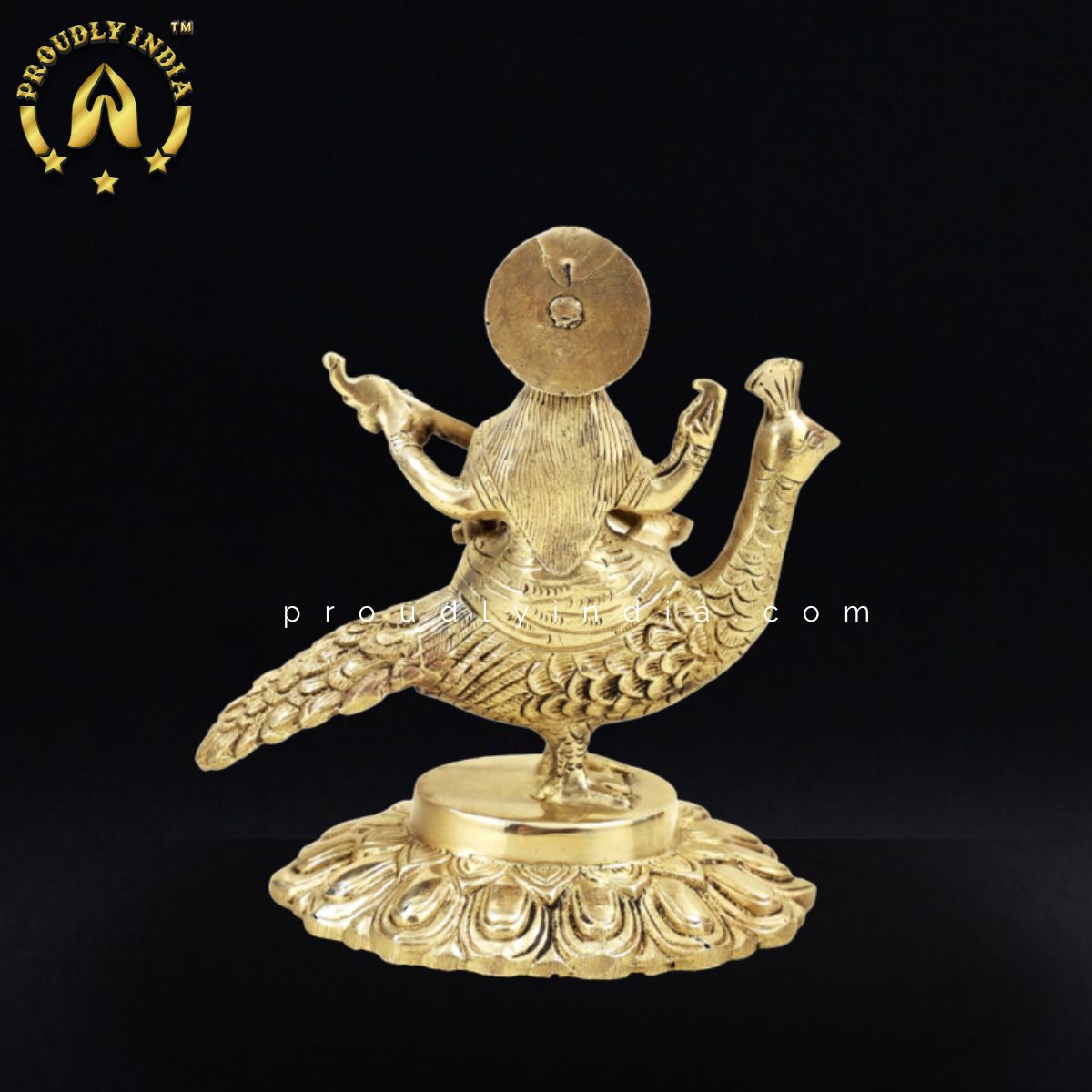 Goddess Maa Saraswati Brass Statue