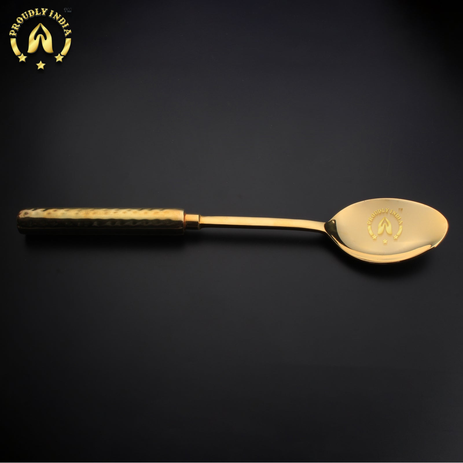 Brass Desert Ladle with Brass handle
