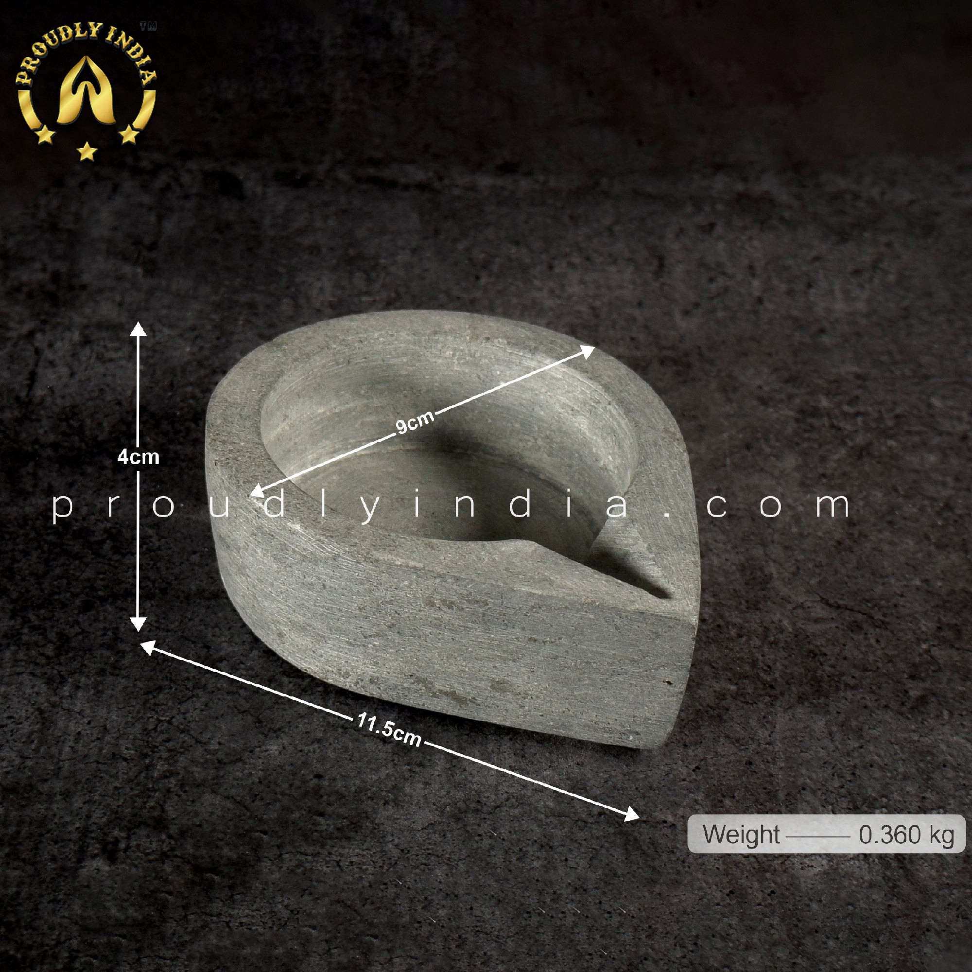 stone diya