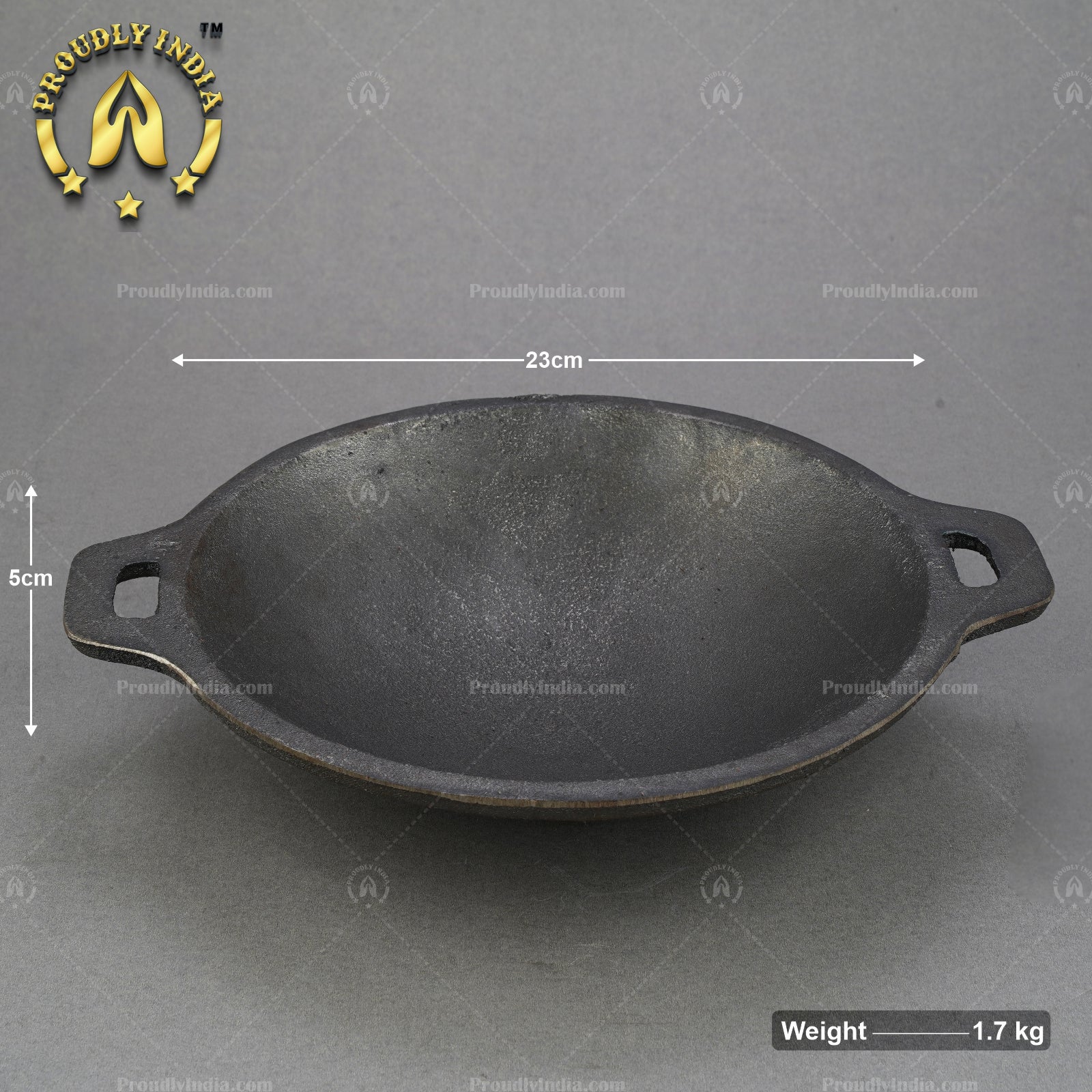 Pre-Seasoned Cast Iron Appam Pan