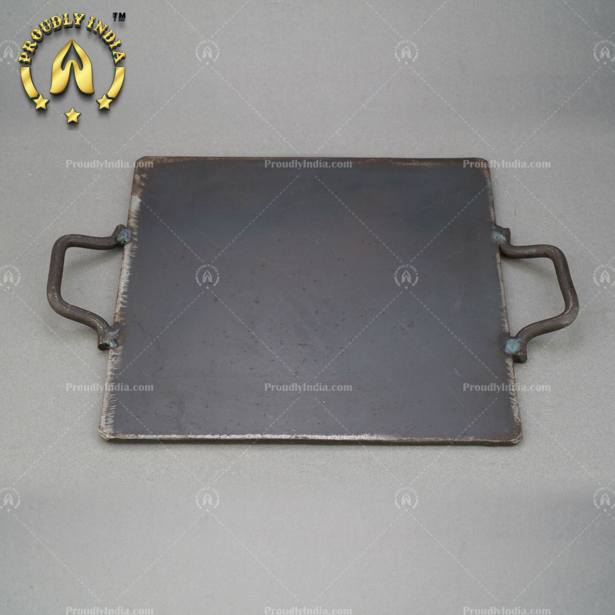 Iron Double Handle Square Dosa Tawa