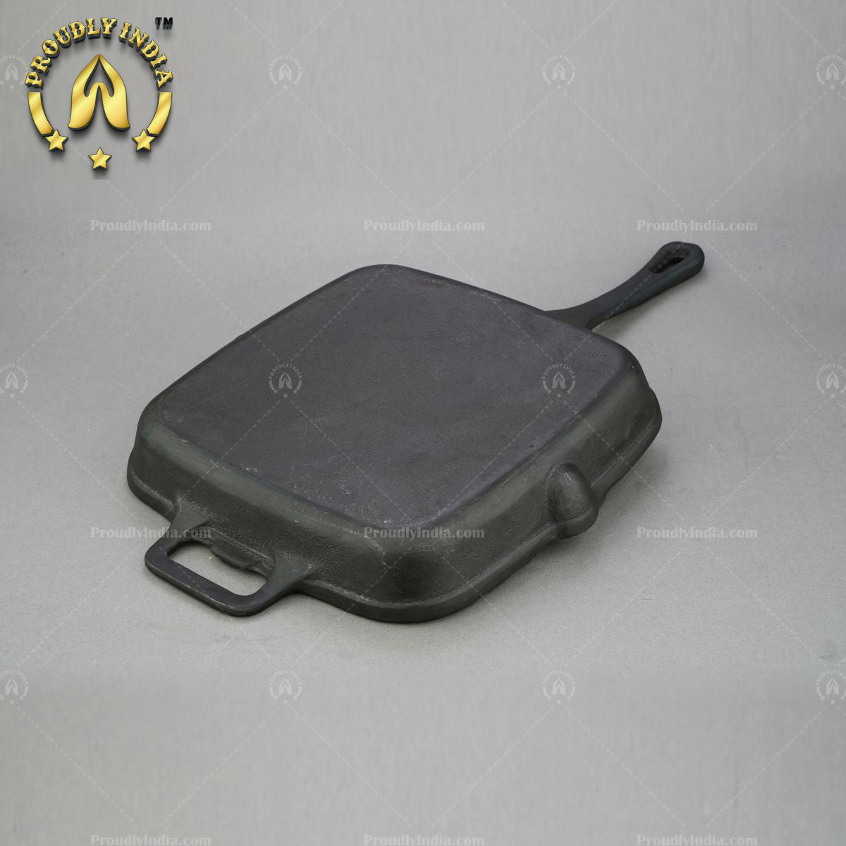 Cast Iron Griddle Pan with Iron handle