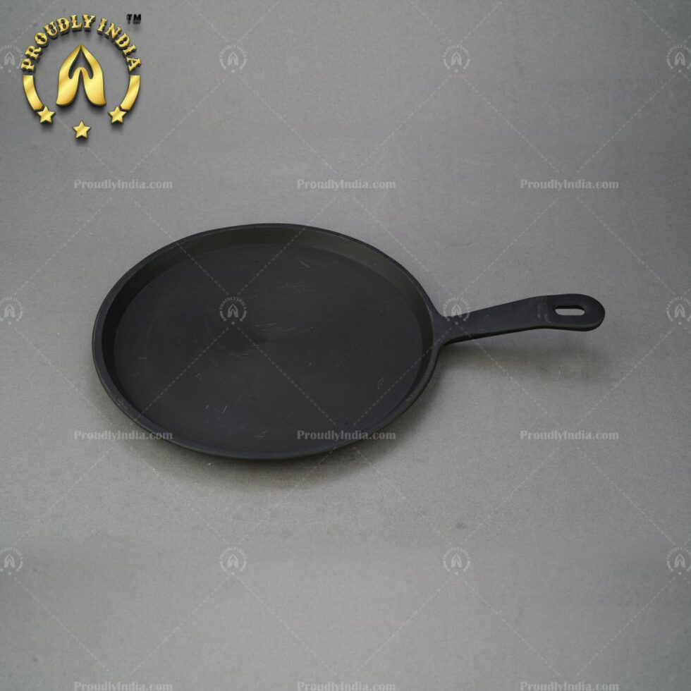 Premium Cast Iron Tawa with Handle